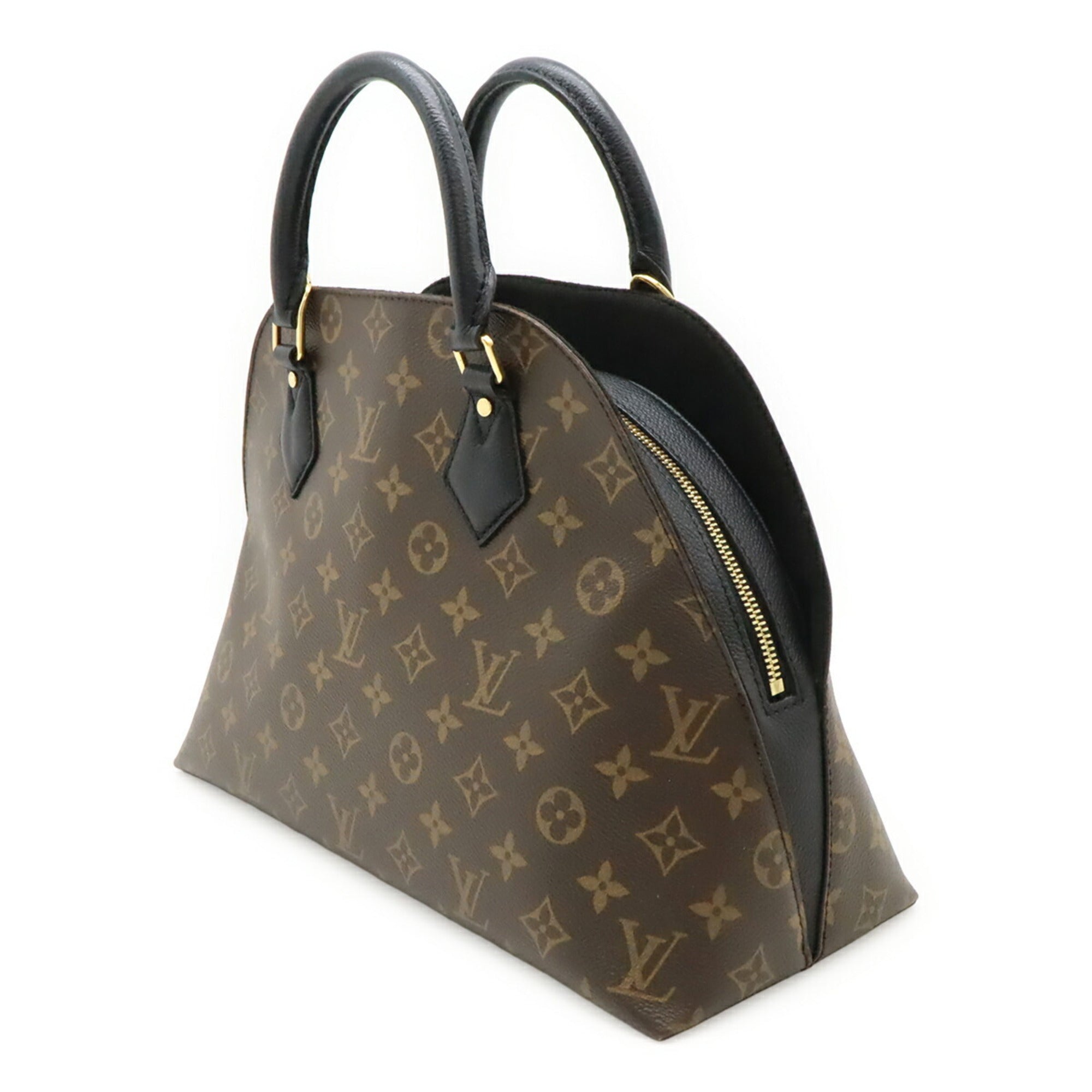 Louis Vuitton Black Monogram Noir Monogram Pvc Handbag (Pre-Owned)