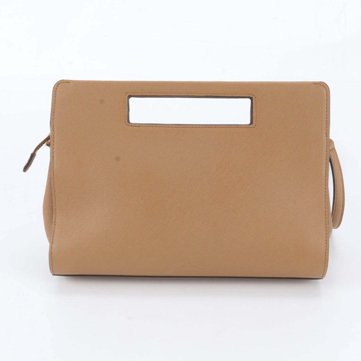 Coach Brown Camel Leather Shoulder Bag (Pre-Owned)