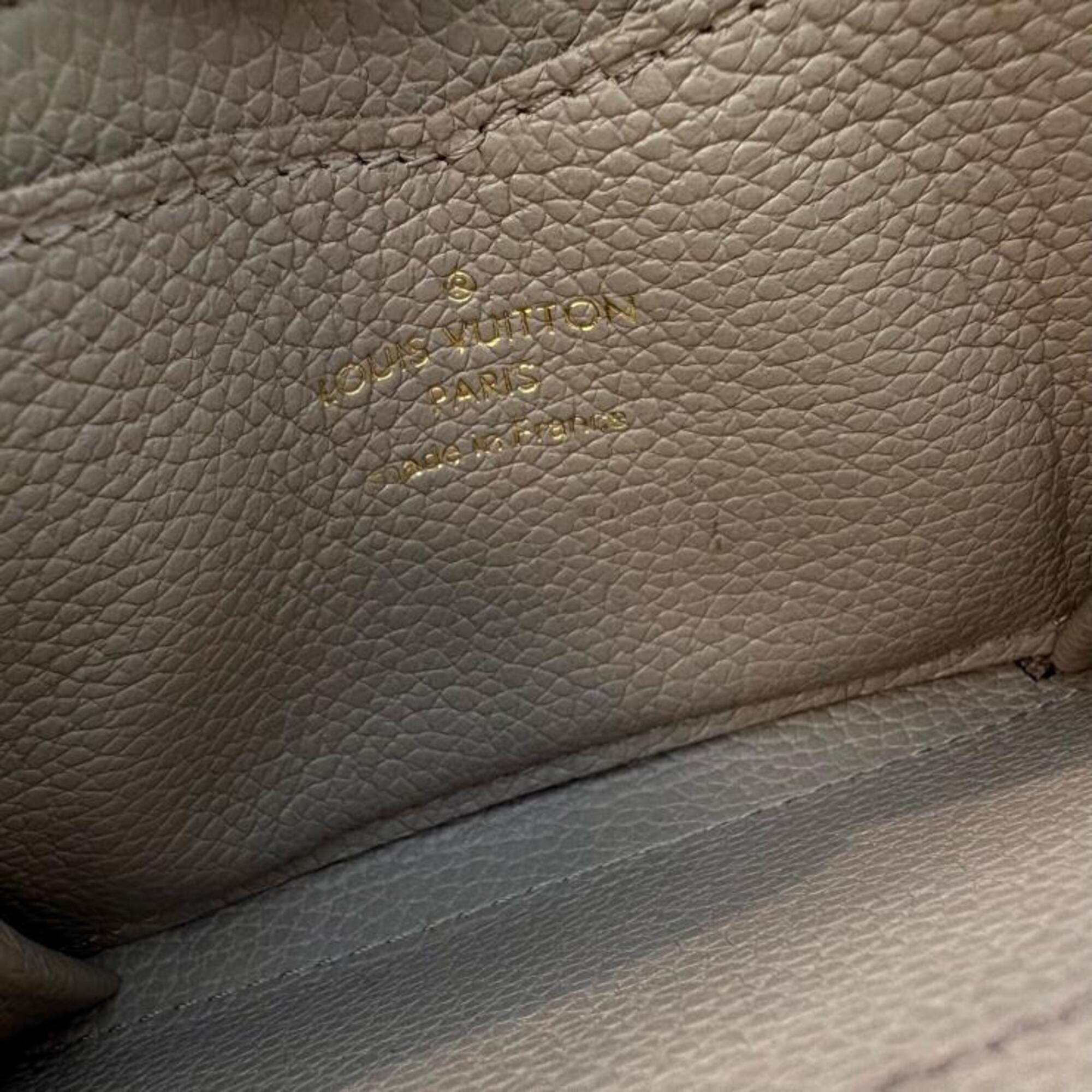 Louis Vuitton Beige Monogram Empreinte Coin Purse/Coin Case (Pre-Owned)