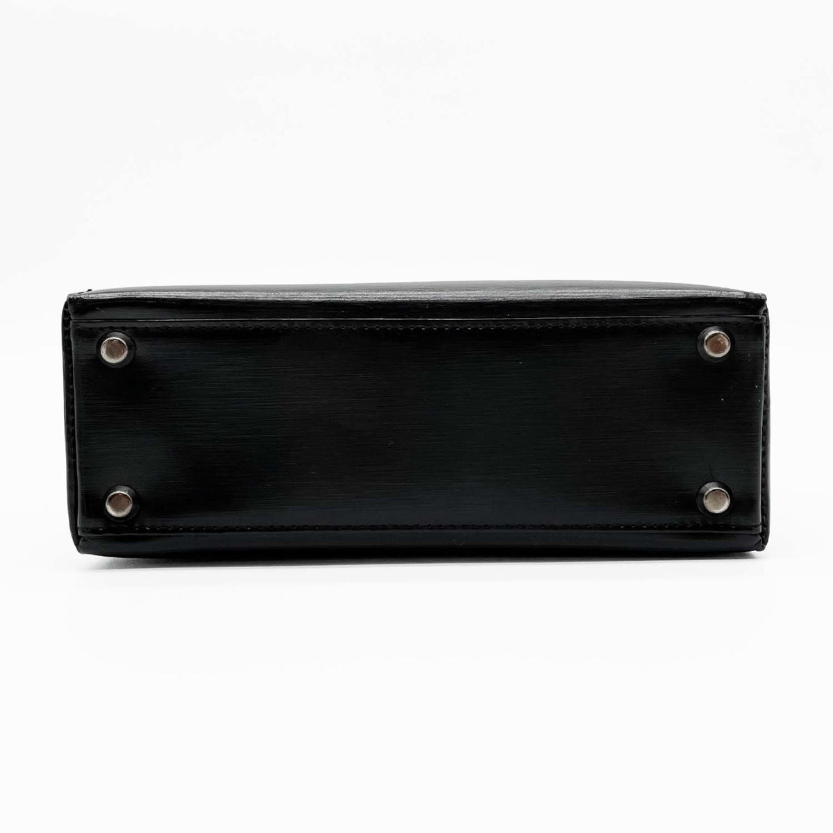 Givenchy Black Silver Leather Handbag (Pre-Owned)