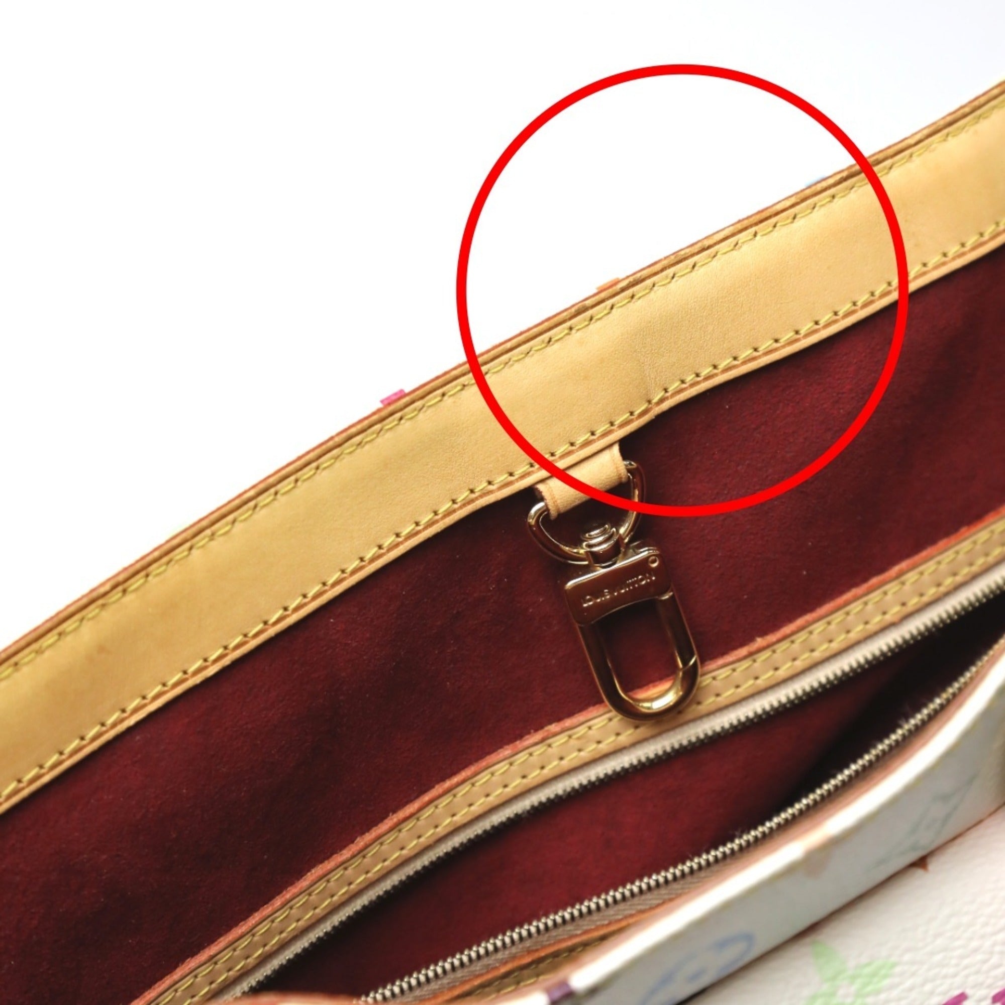 Louis Vuitton Blanc Multi-Color Monogram Multicolore Handbag (Pre-Owned)