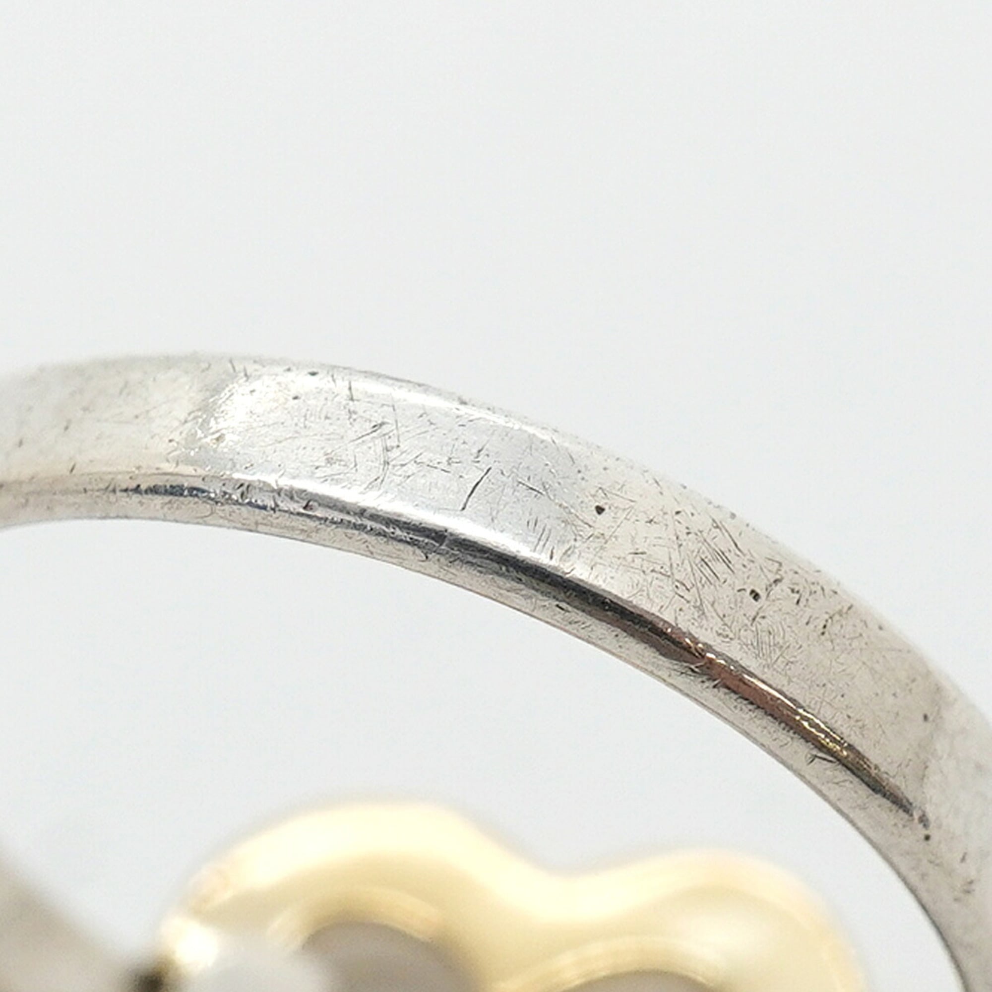 Tiffany Yellow Gold (18K) Silver 925 Band Ring (Pre-Owned)