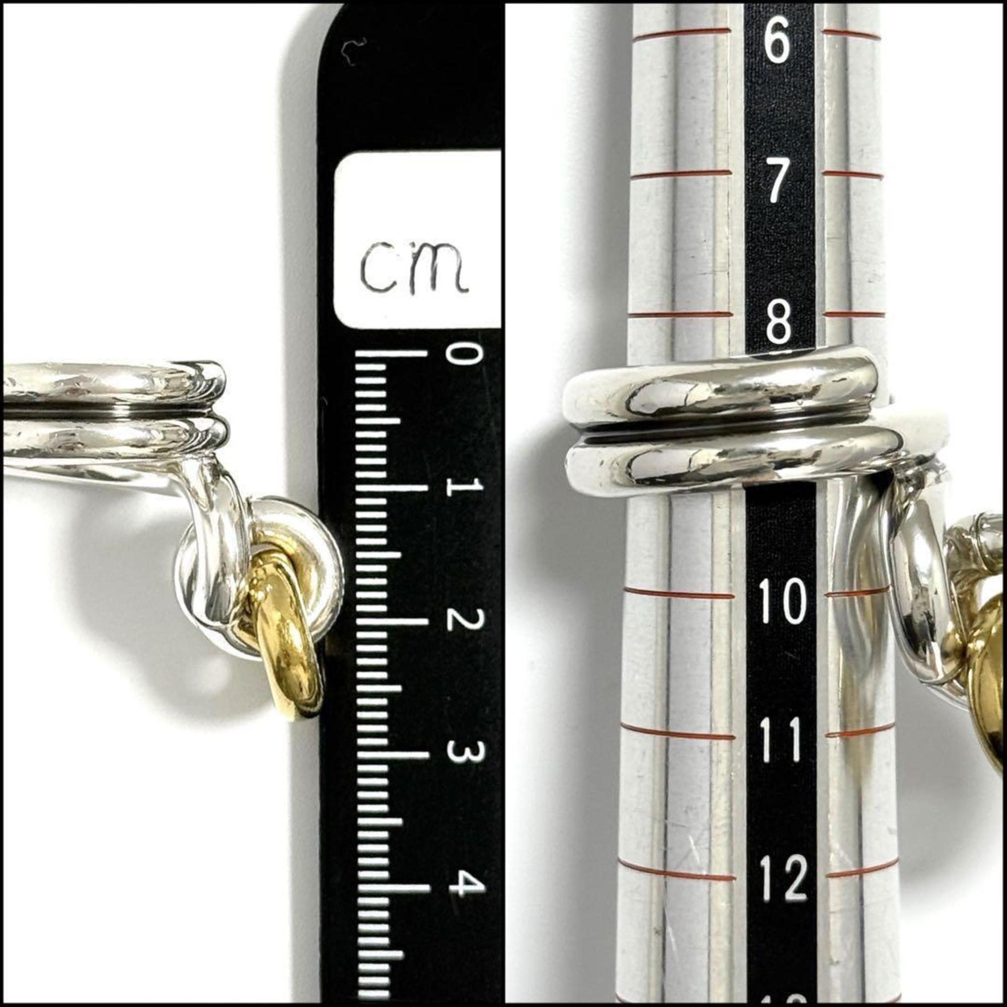 Bottega Veneta Silver 925 Band Ring (Pre-Owned)