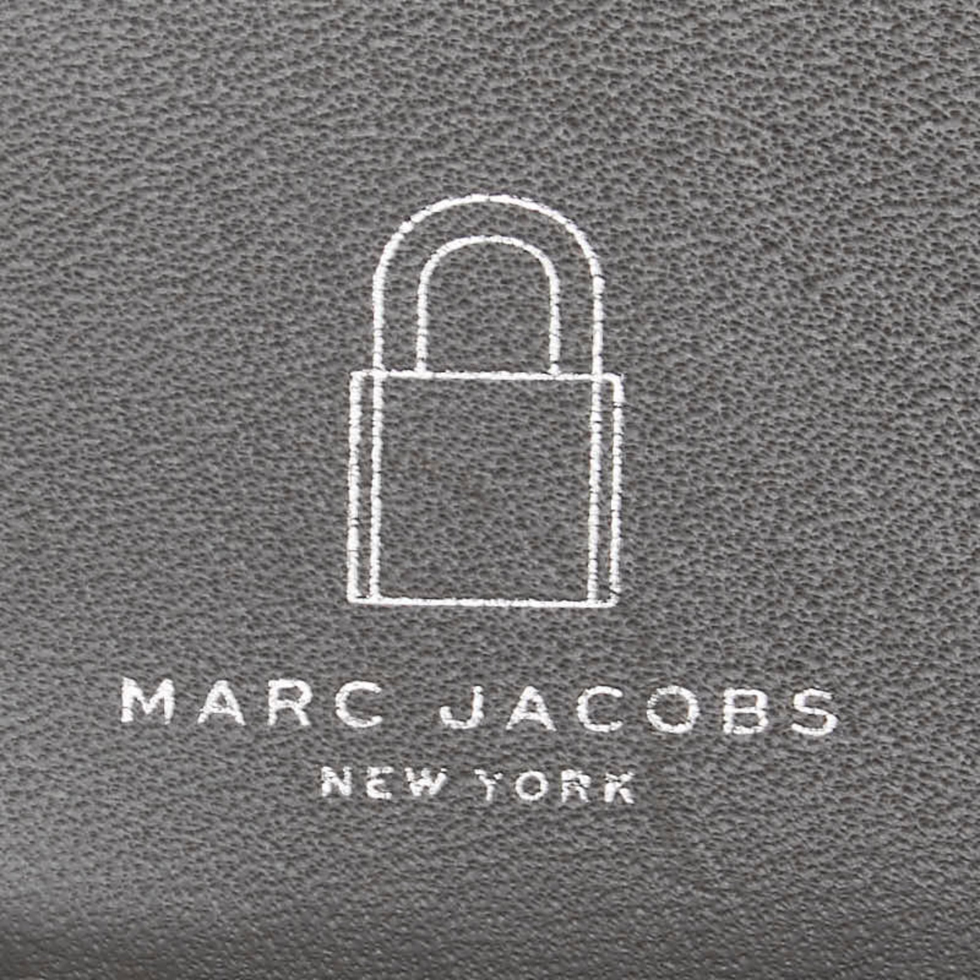 Marc Jacobs Gray Leather Wallet (Bi-Fold) (Pre-Owned)