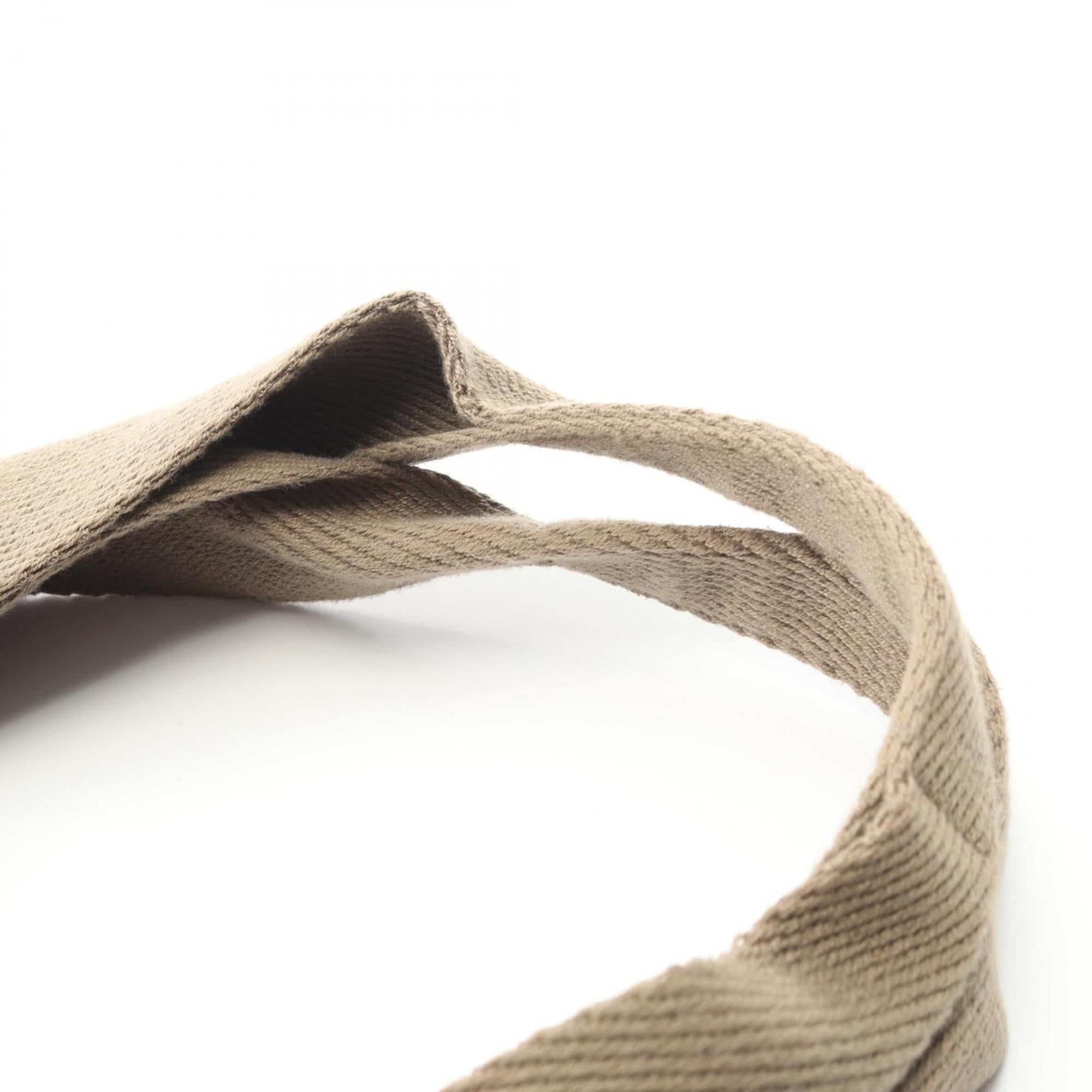Fendi Beige Canvas Tote Bag (Pre-Owned)