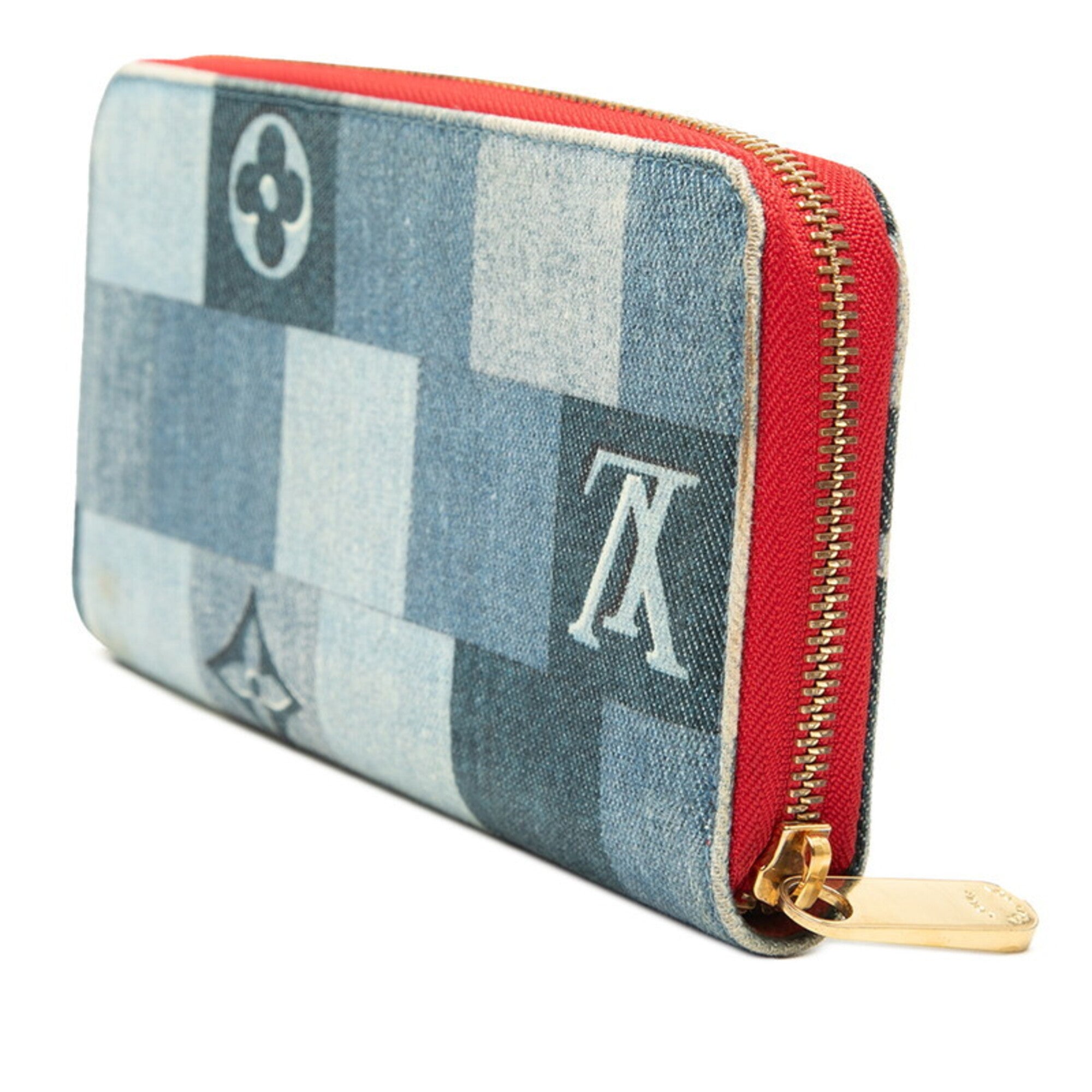 Louis Vuitton Denim Long Wallet (Bi-Fold) (Pre-Owned)