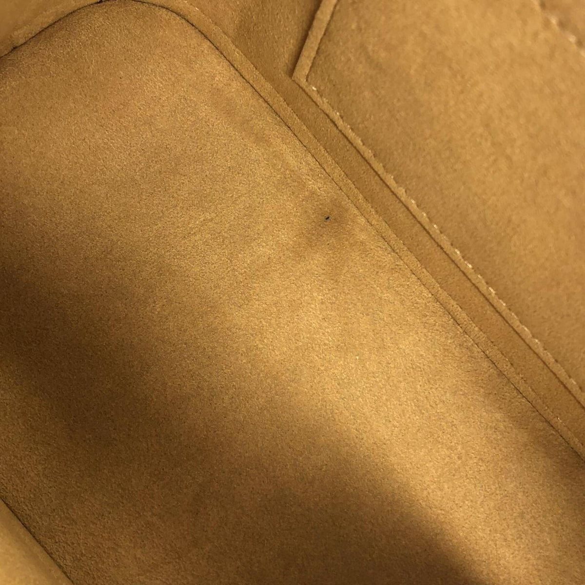 Louis Vuitton Beige Leather Handbag (Pre-Owned)