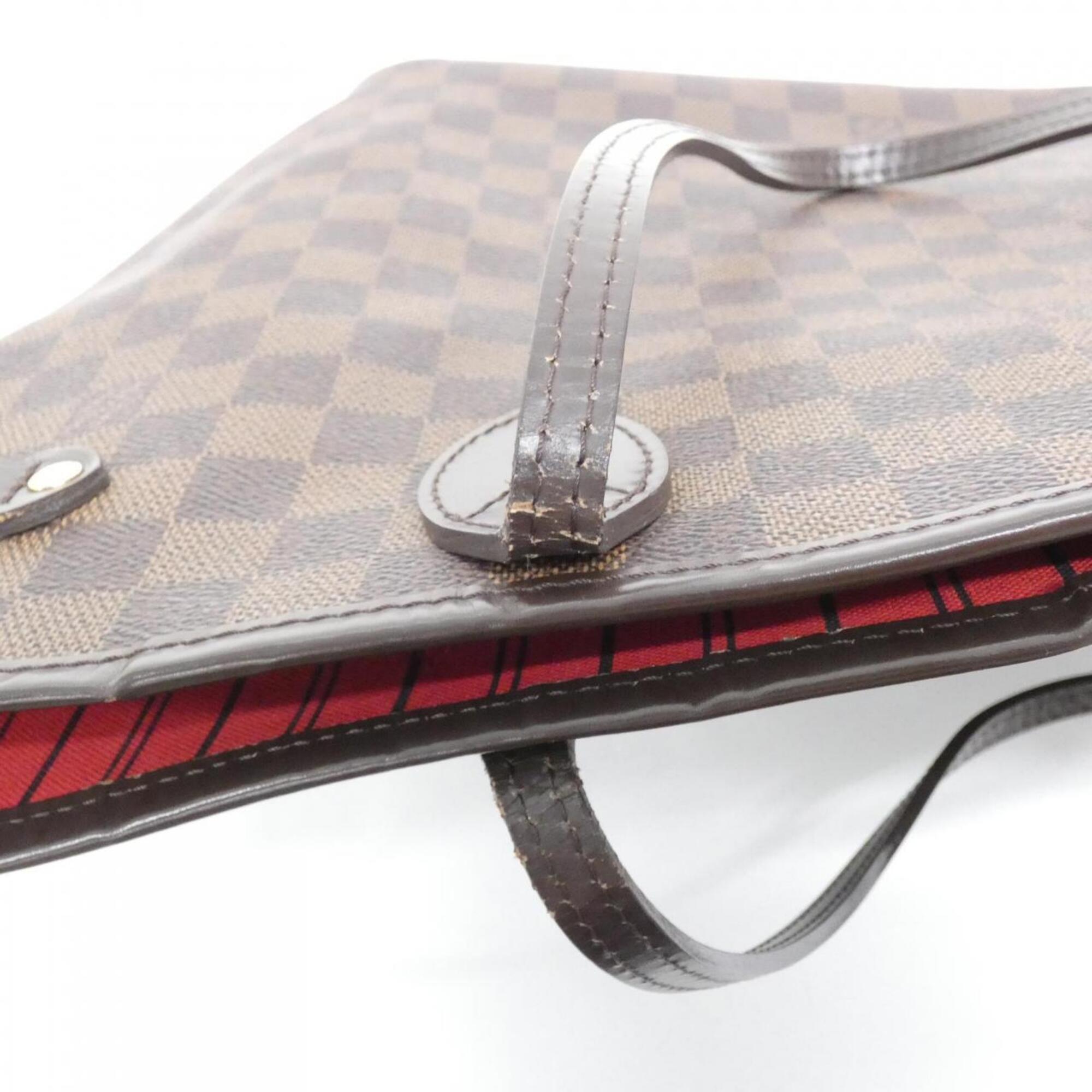 Louis Vuitton Brown Coated Canvas Handbag (Pre-Owned)