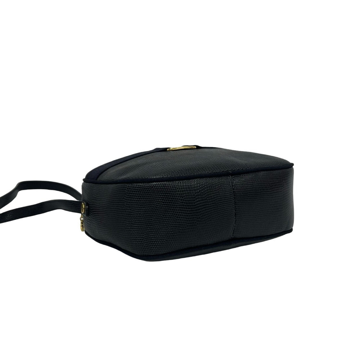 Salvatore Ferragamo Black Leather Shoulder Bag (Pre-Owned)