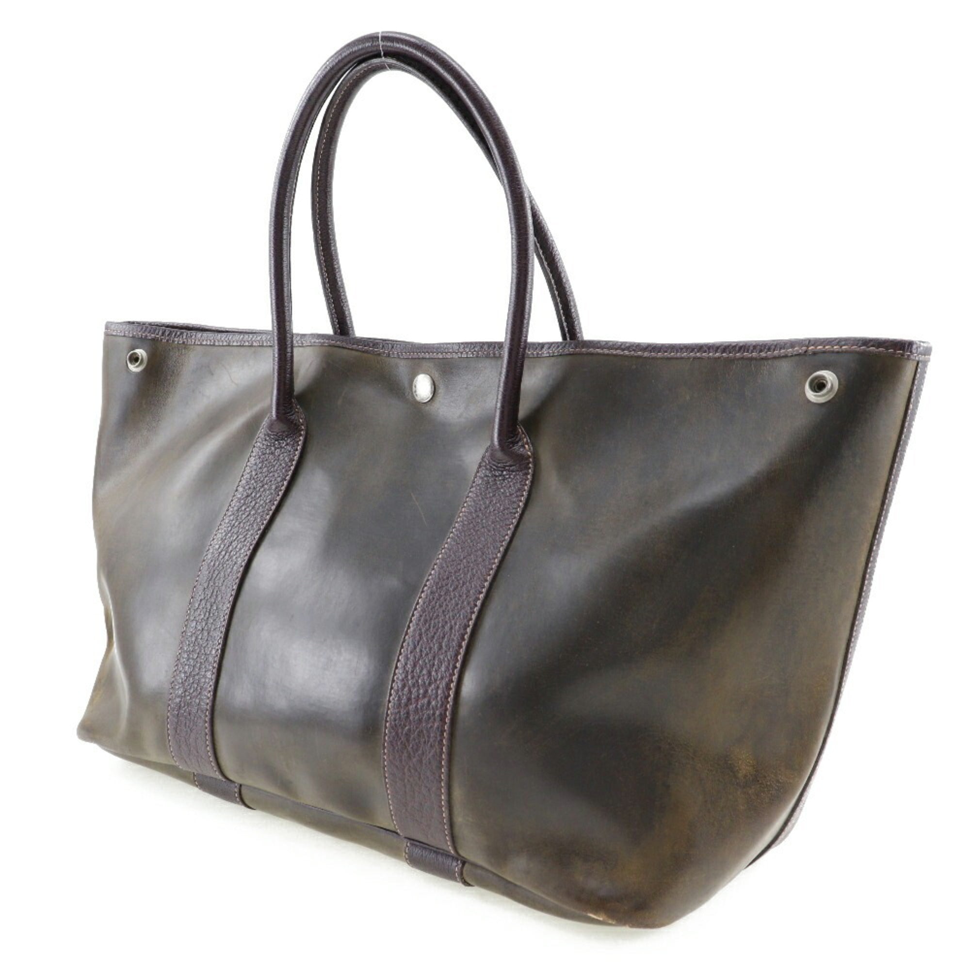 Hermes Brown Amazonia Tote Bag (Pre-Owned)