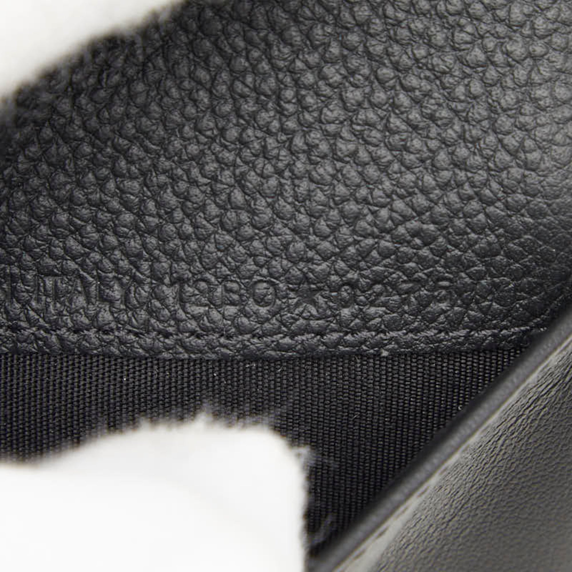 Christian Dior Black Leather Wallet (Bi-Fold) (Pre-Owned)
