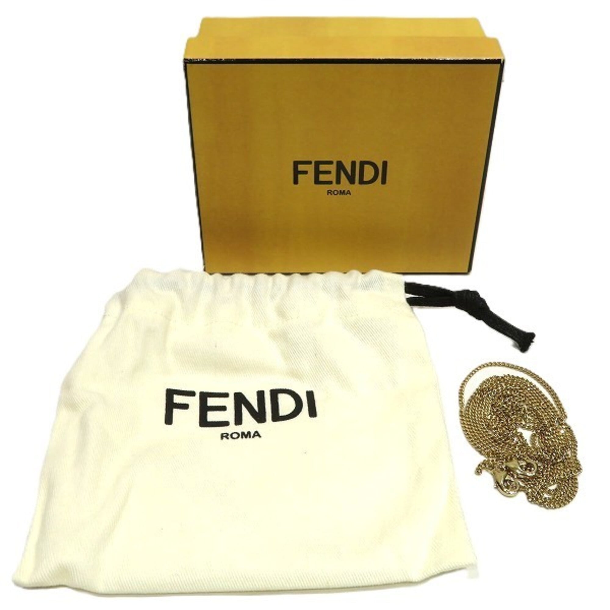 Fendi Orange Leather Handbag Shoulder Bag (Pre-Owned)