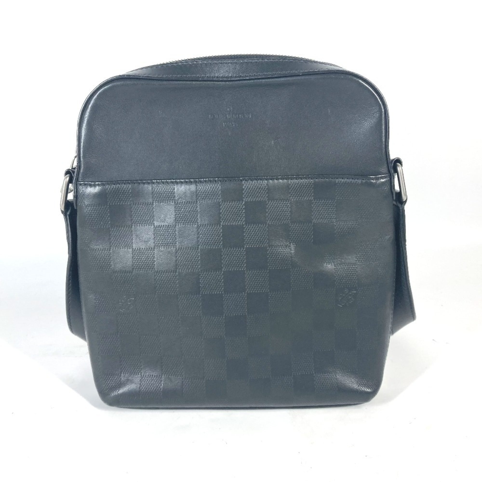 Louis Vuitton Black Galle Onyx Damier Infini Pochette Shoulder Bag (Pre-Owned)
