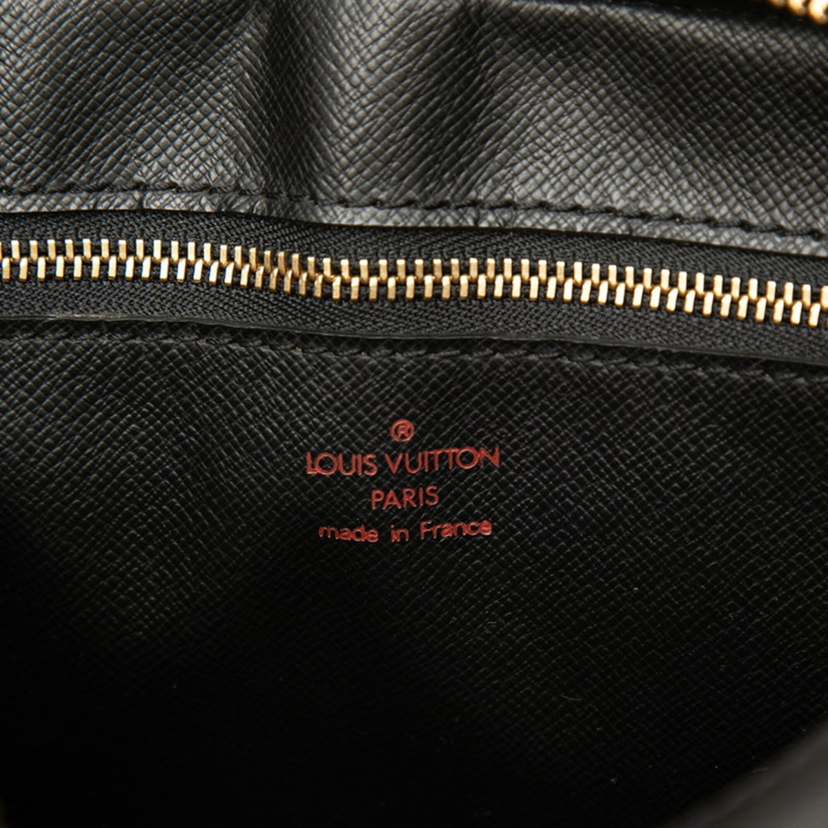 Louis Vuitton Epi Black Noir Leather Shoulder Bag (Pre-Owned)