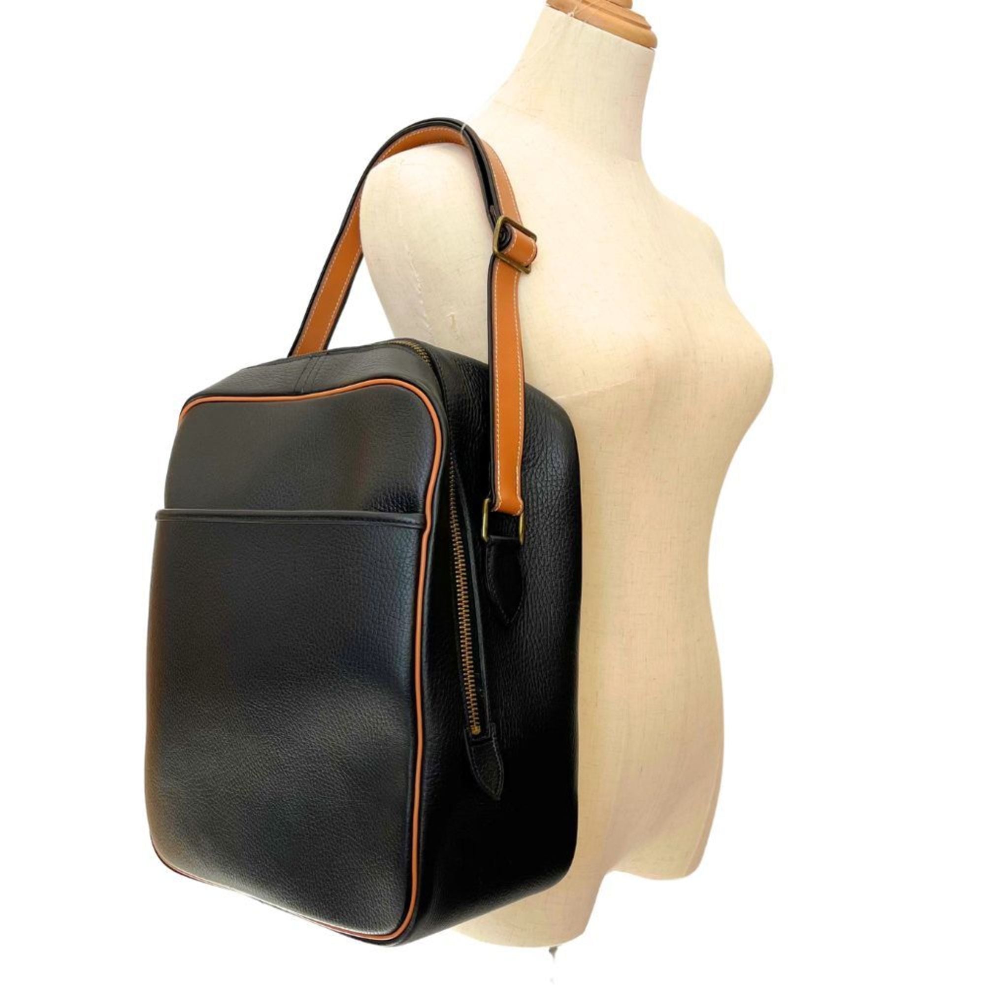 Hermes Black Brown Ardennes Leather Shoulder Bag (Pre-Owned)
