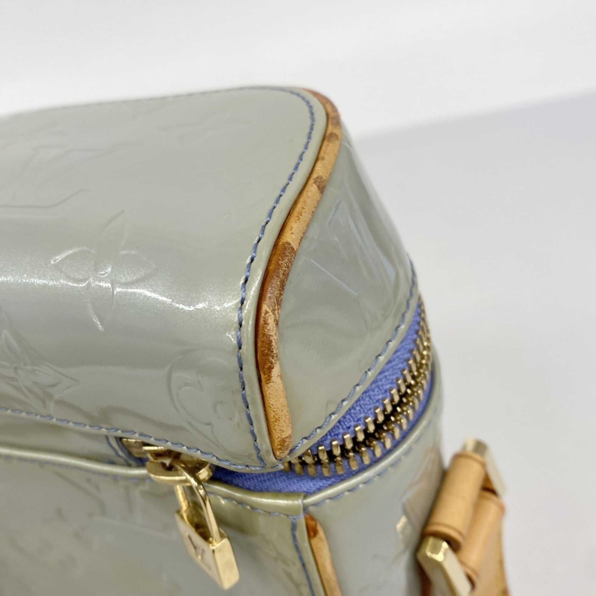 Louis Vuitton Purple Shoulder Bag (Pre-Owned)