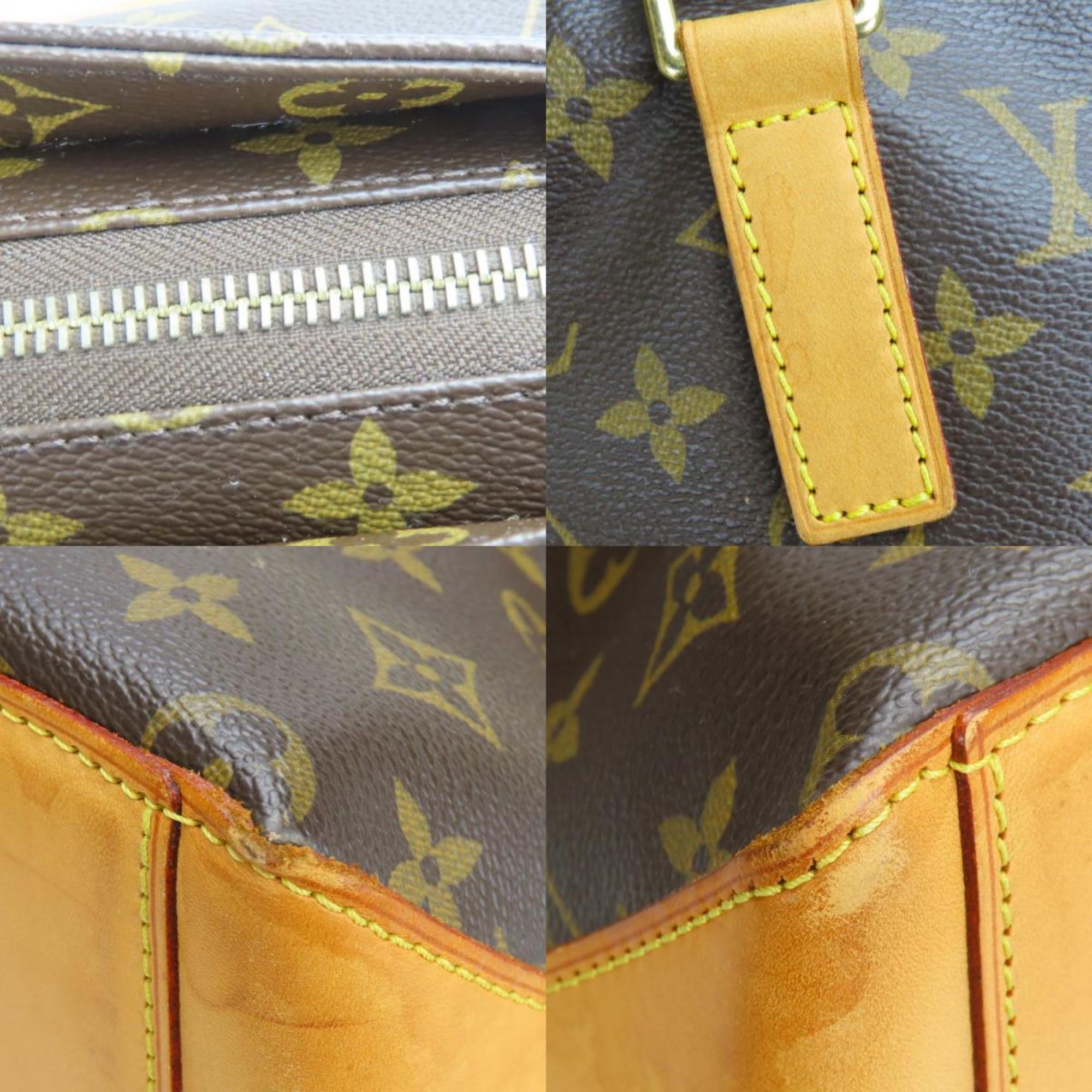 Louis Vuitton Brown Monogram Leather Tote Bag (Pre-Owned)