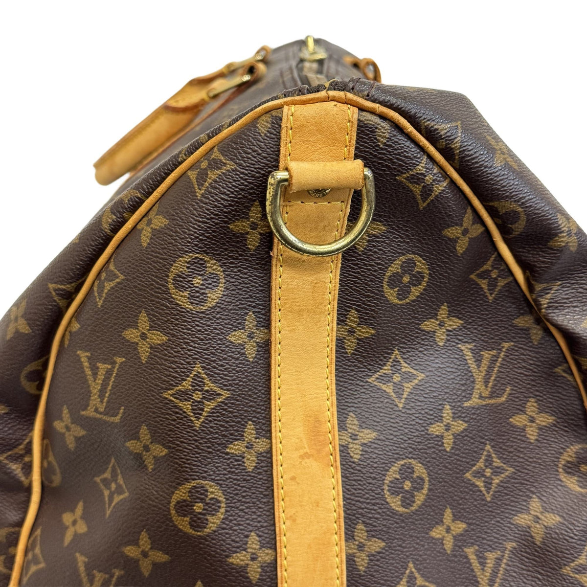 Louis Vuitton Brown Monogram Canvas Boston Bag Shoulder Bag (Pre-Owned)