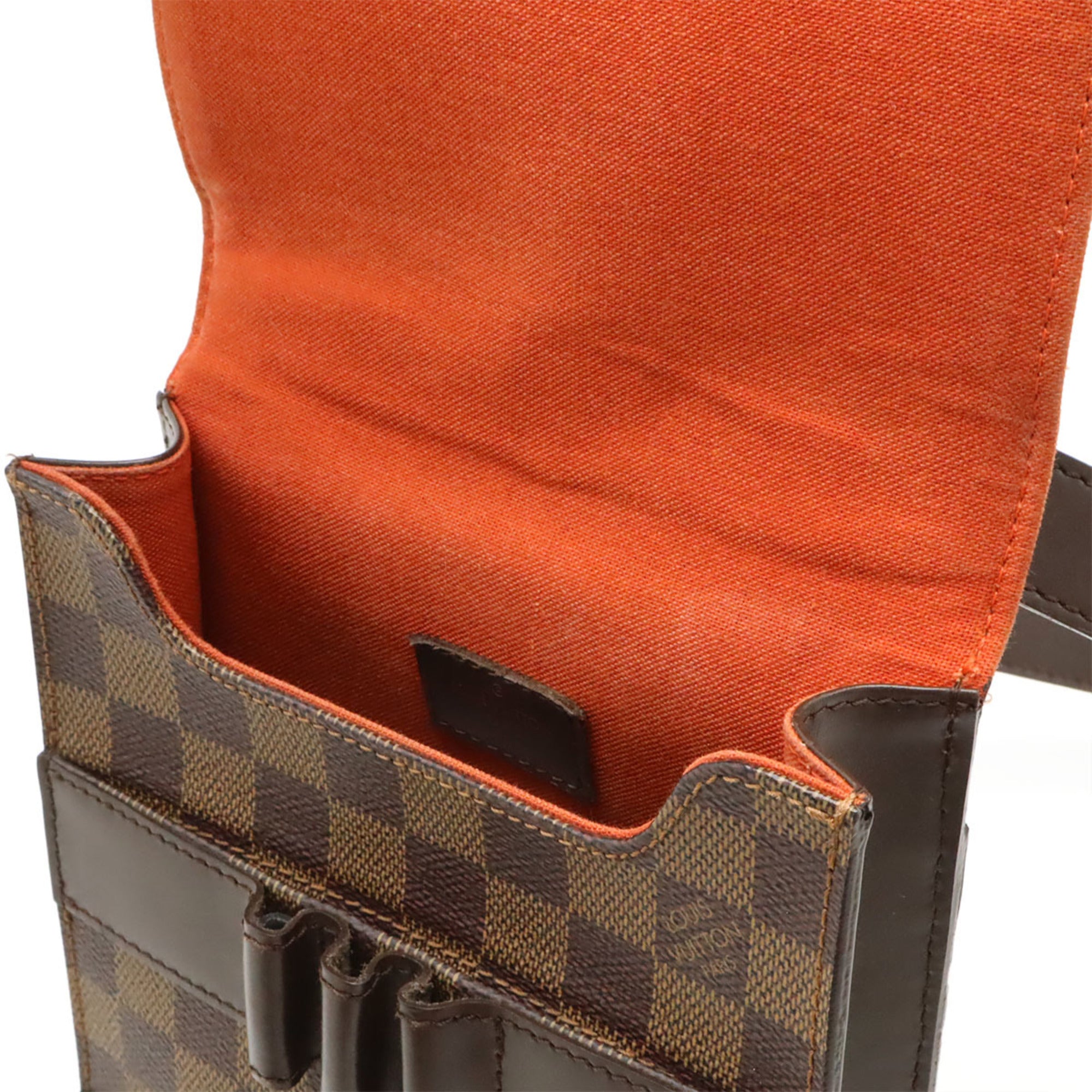 Louis Vuitton Damier Brown Pvc Leather Shoulder Bag (Pre-Owned)
