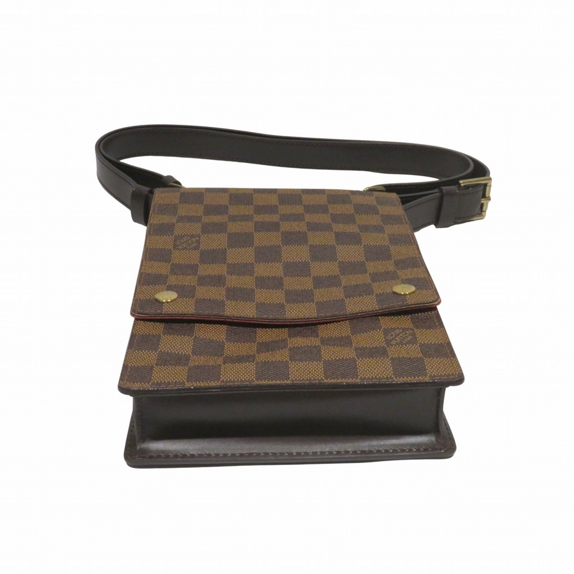 Louis Vuitton Brown Damier Canvas Shoulder Bag (Pre-Owned)