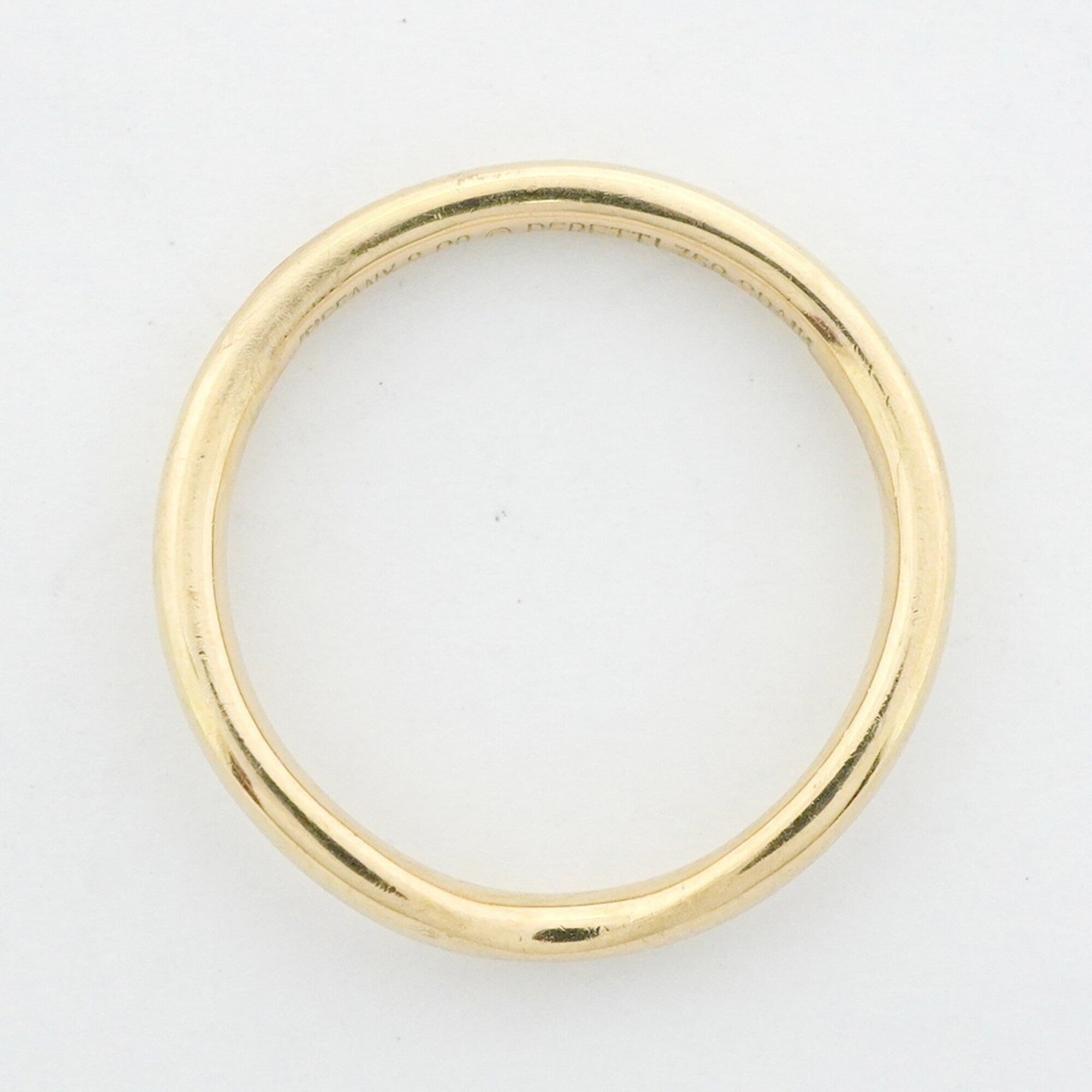 Tiffany Yellow Gold (18K) Band Ring (Pre-Owned)