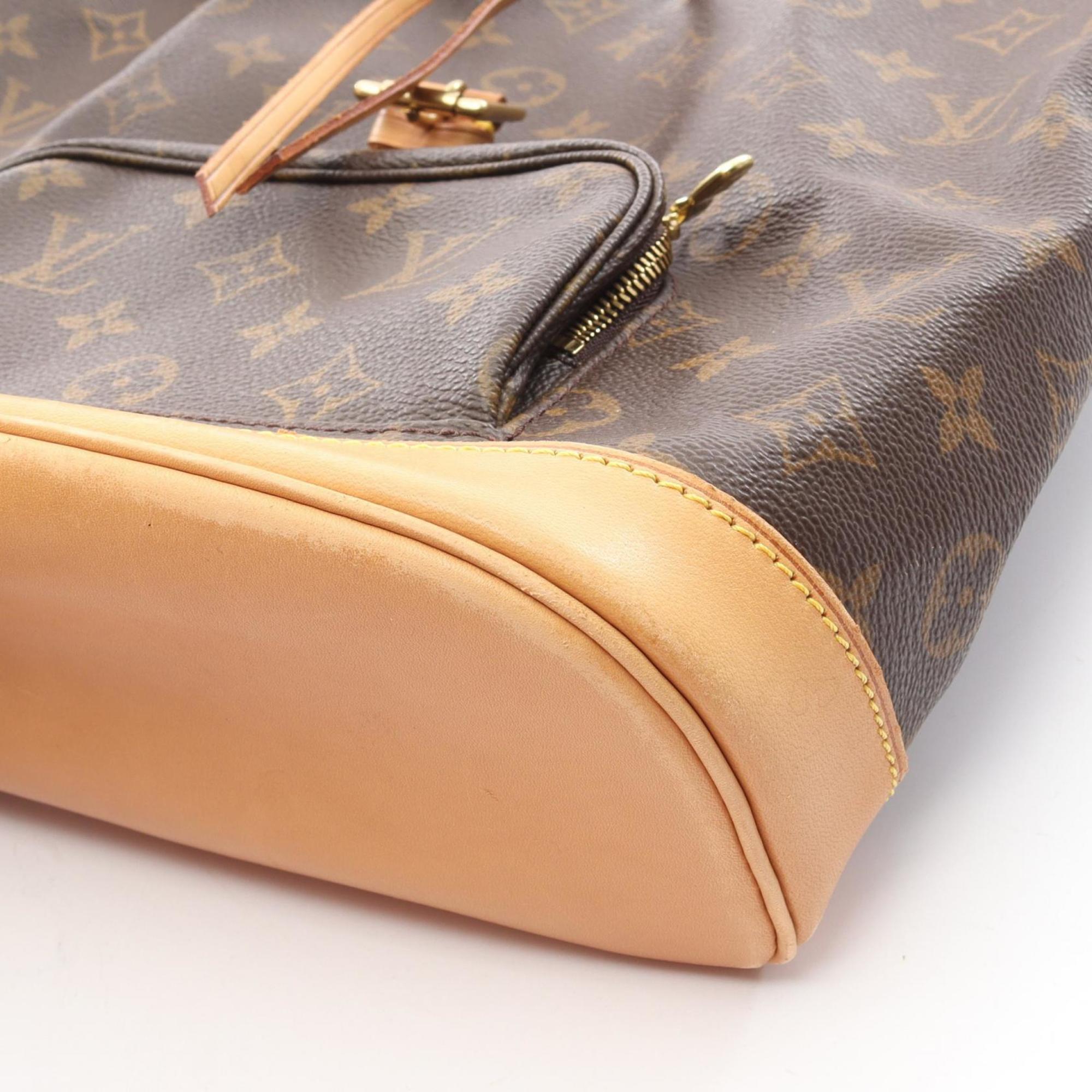 Louis Vuitton Brown Monogram Monogram Leather Backpack (Pre-Owned)
