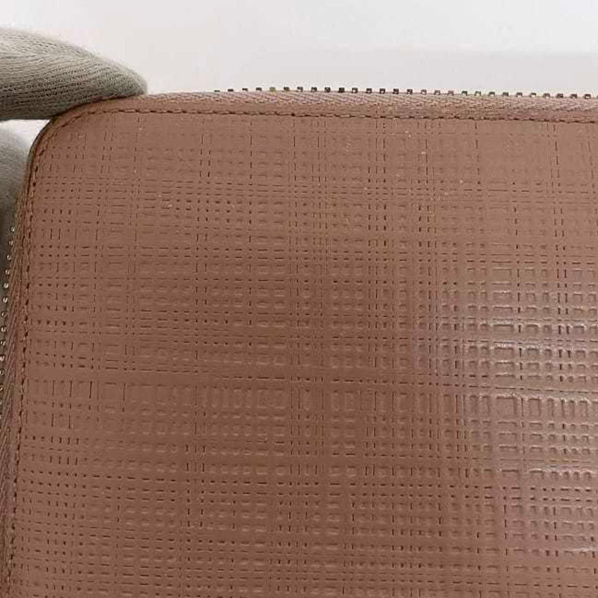 Loewe Pink Linen Long Wallet (Bi-Fold) (Pre-Owned)
