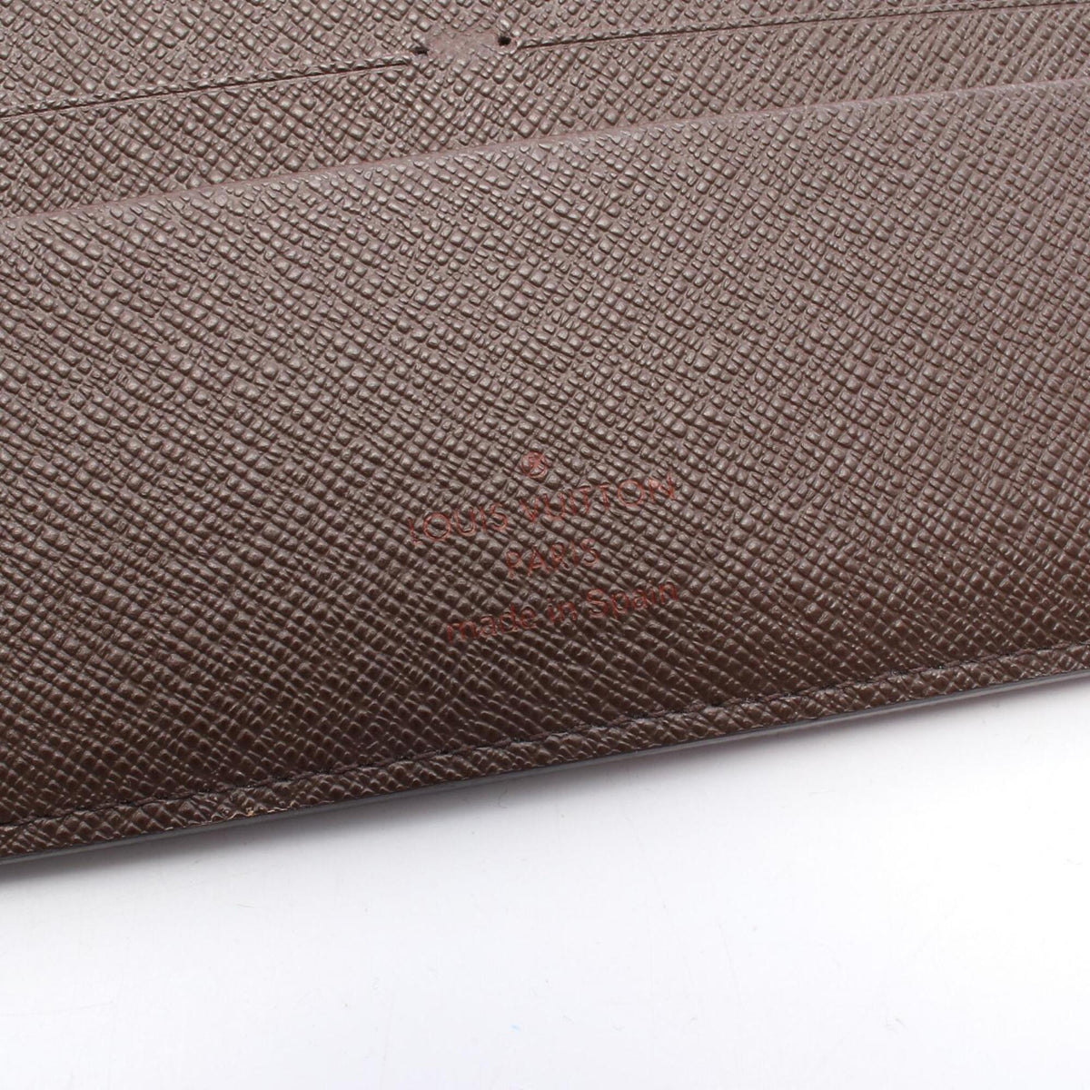 Louis Vuitton Brown Pvc Long Wallet (Bi-Fold) (Pre-Owned)