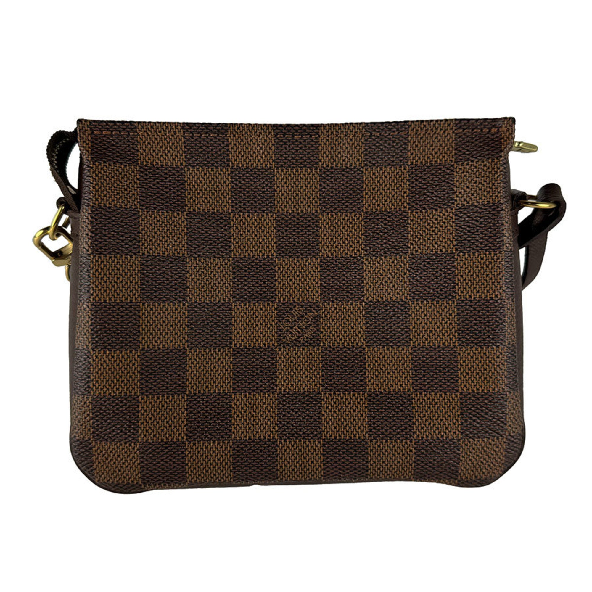 Louis Vuitton Damier Canvas Ebene Damier Canvas Handbag (Pre-Owned)
