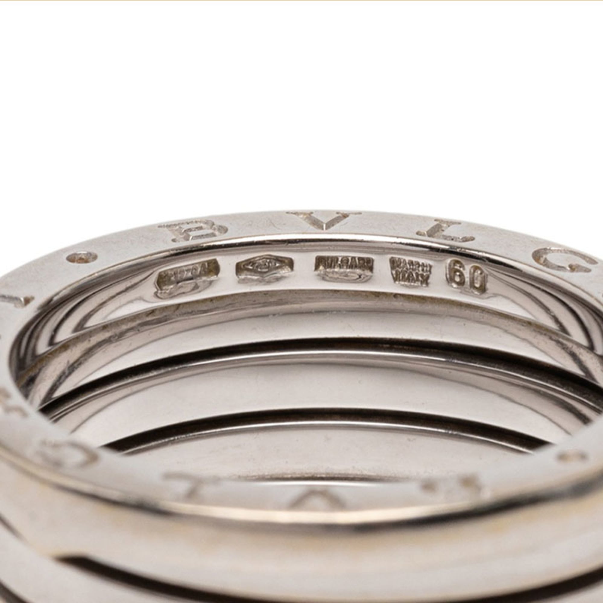 Bvlgari White Gold (18K) Band Ring (Pre-Owned)