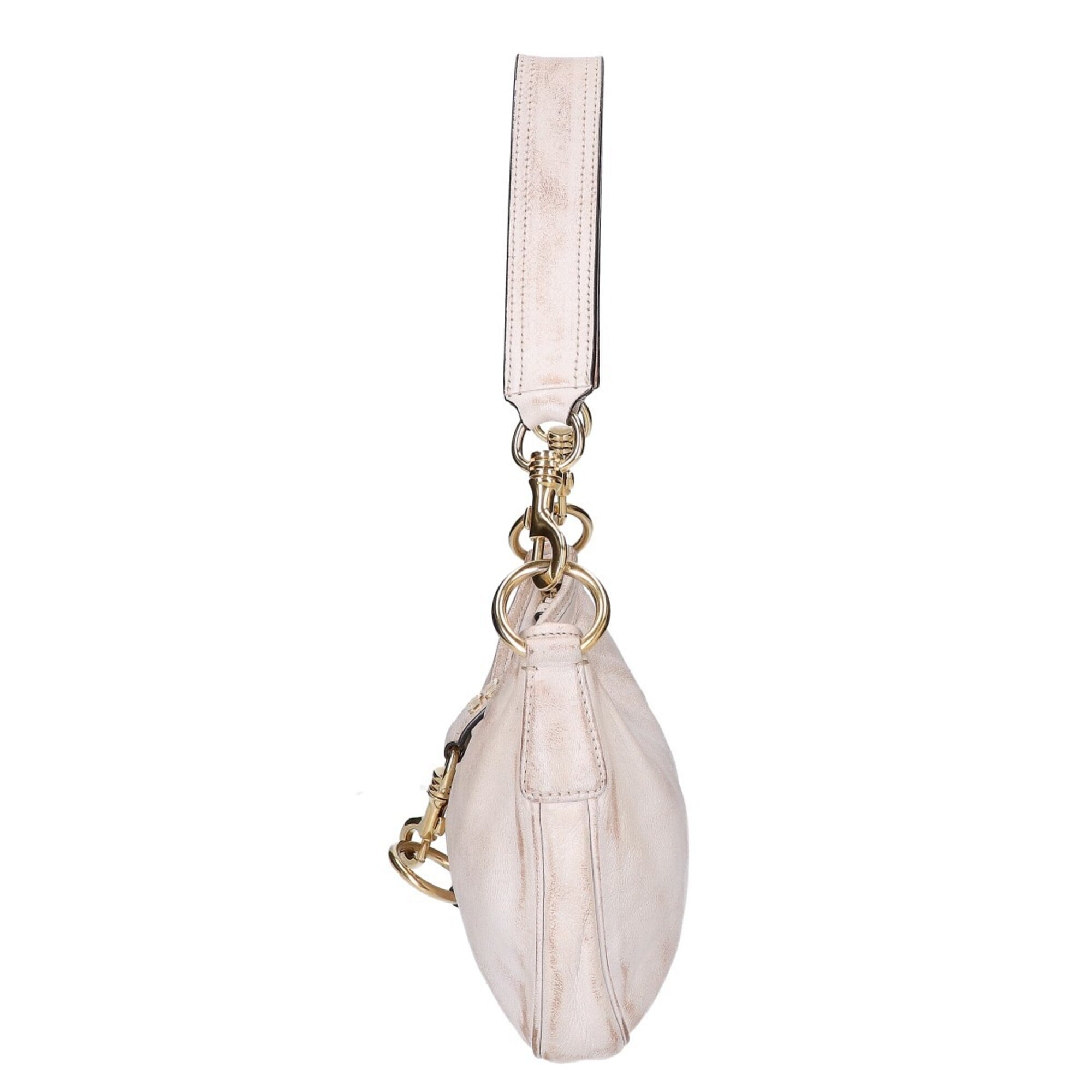 Miu Miu Ivory Leather Shoulder Bag (Pre-Owned)
