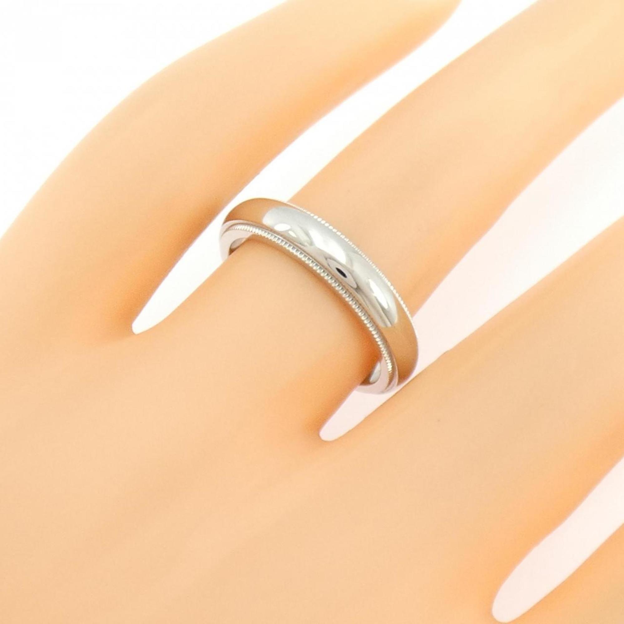 Tiffany Platinum 950 Band Ring (Pre-Owned)