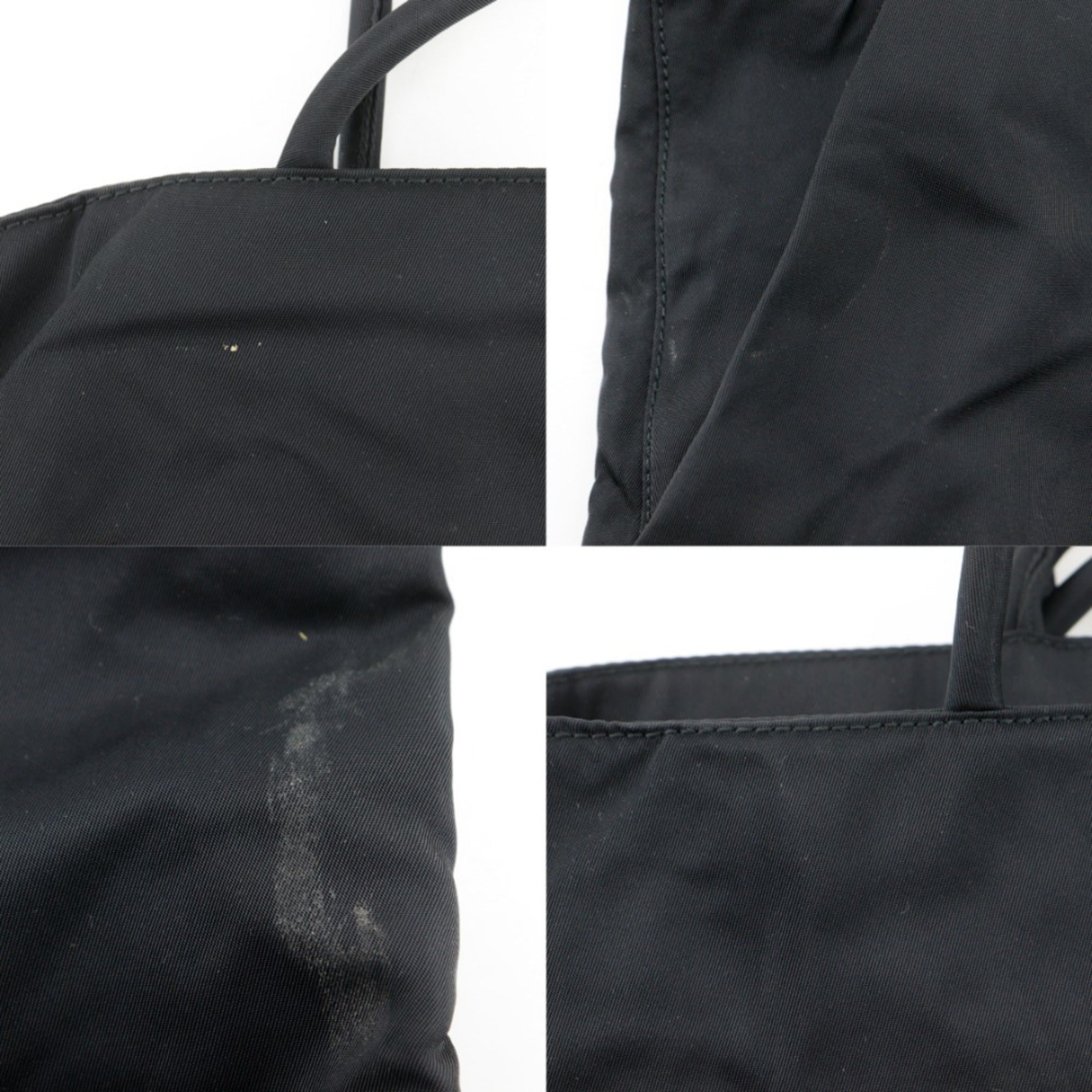 Prada Black Nylon Tote Bag (Pre-Owned)