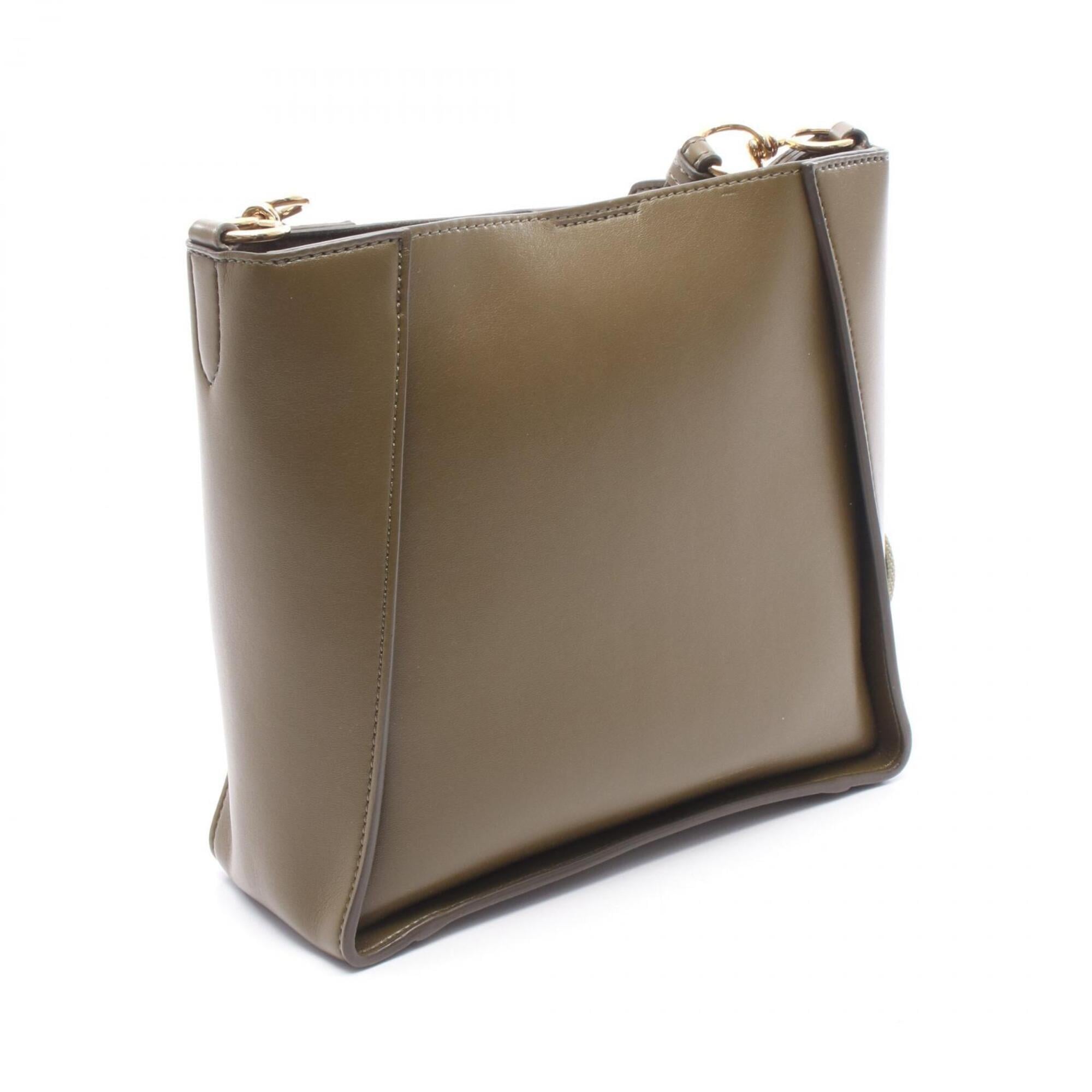Stella Mccartney Khaki Handbag Shoulder Bag (Pre-Owned)