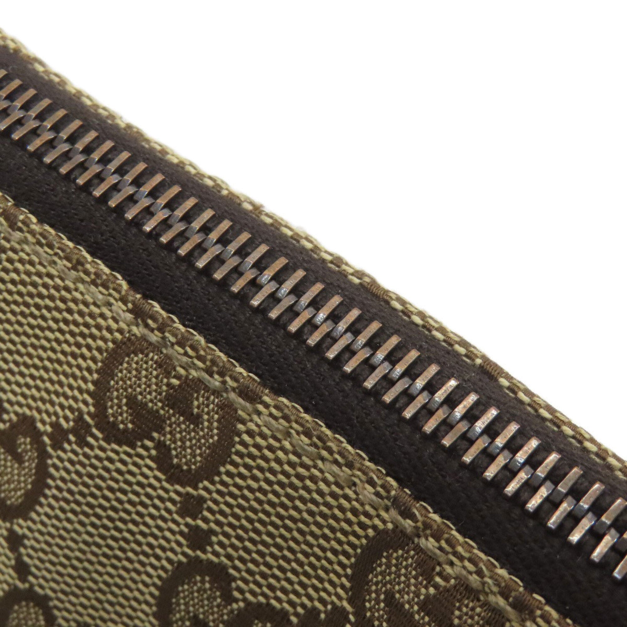 Gucci Gg Canvas Brown Gg Canvas Shoulder Bag (Pre-Owned)