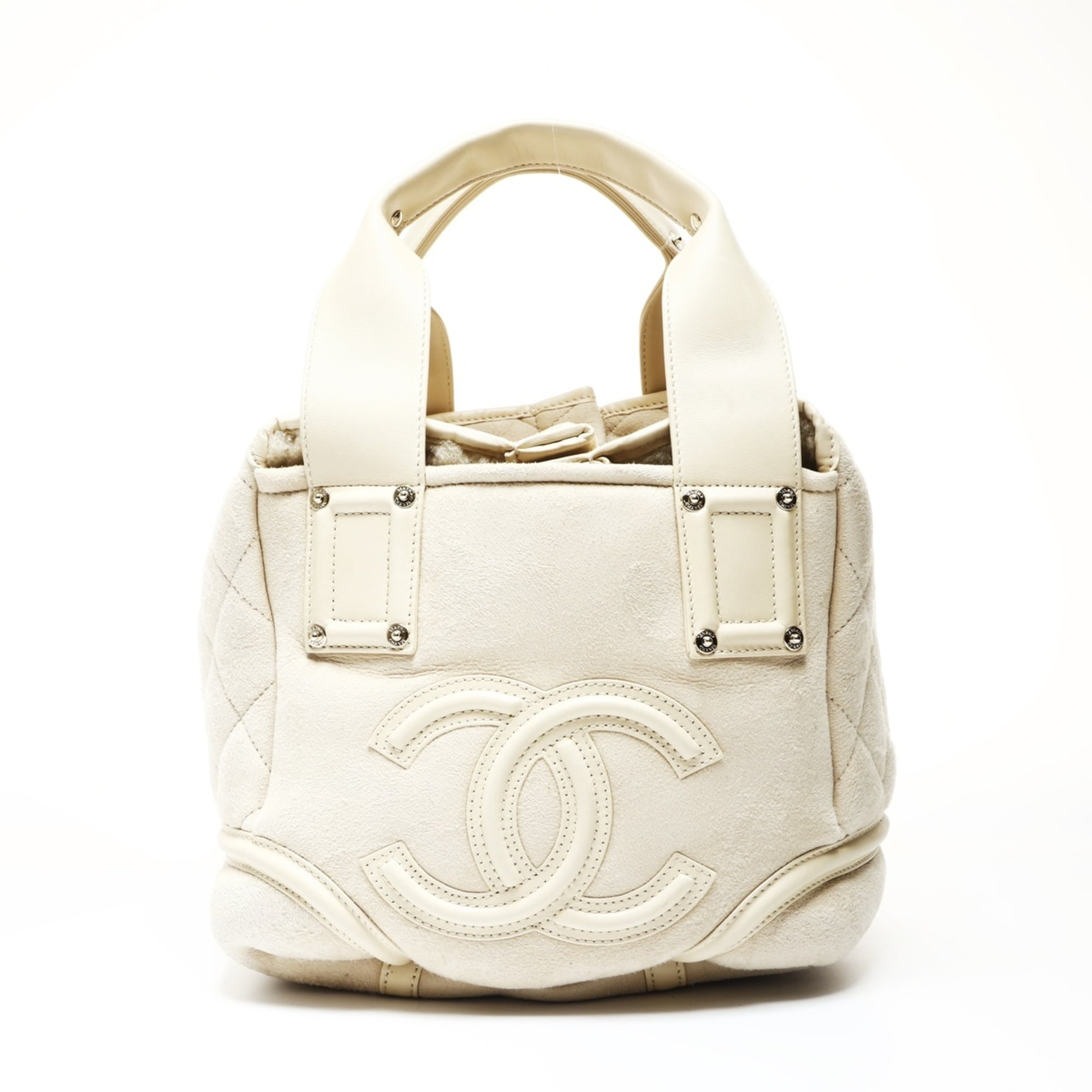 Chanel Beige Handbag (Pre-Owned)