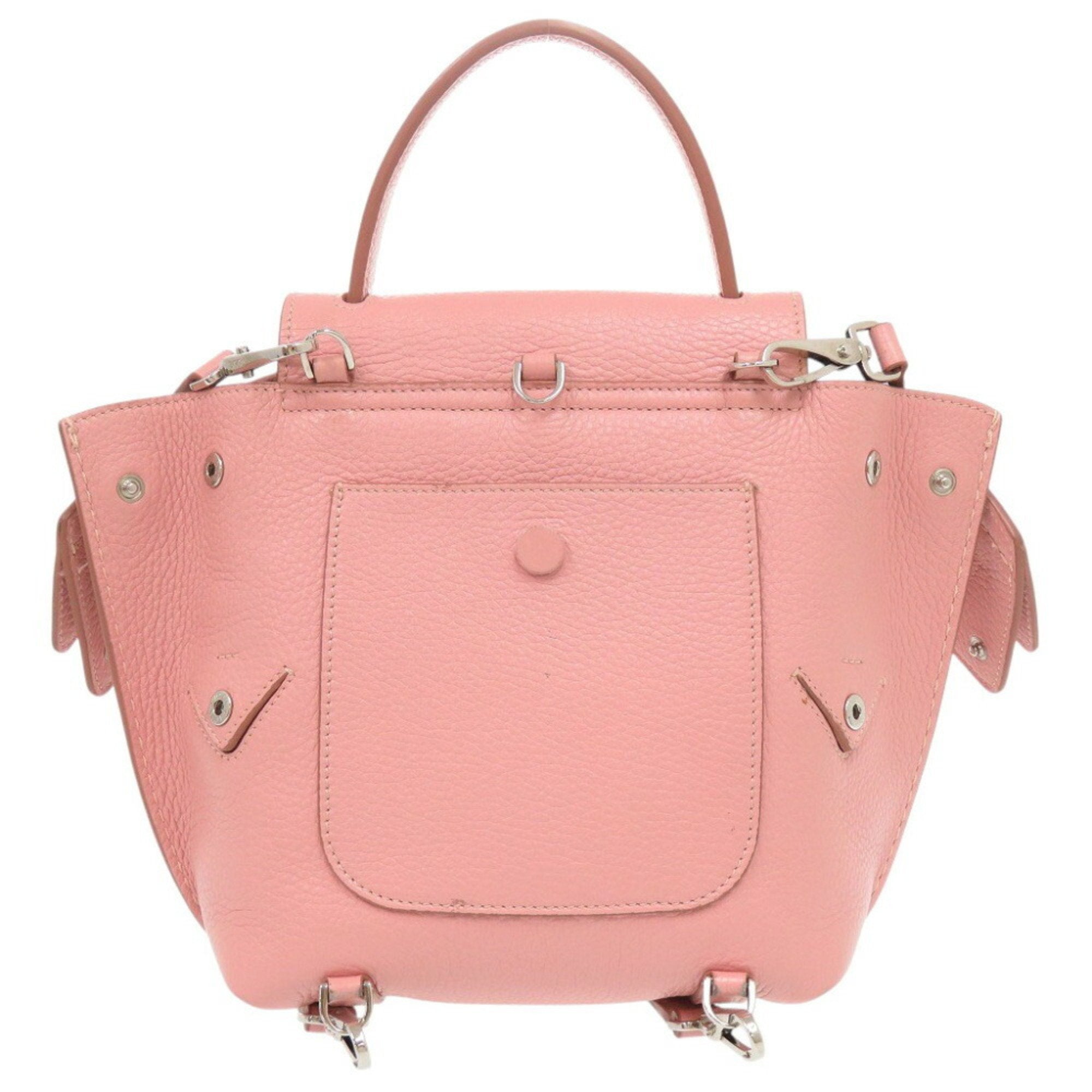 Tod's Pink Leather Handbag (Pre-Owned)