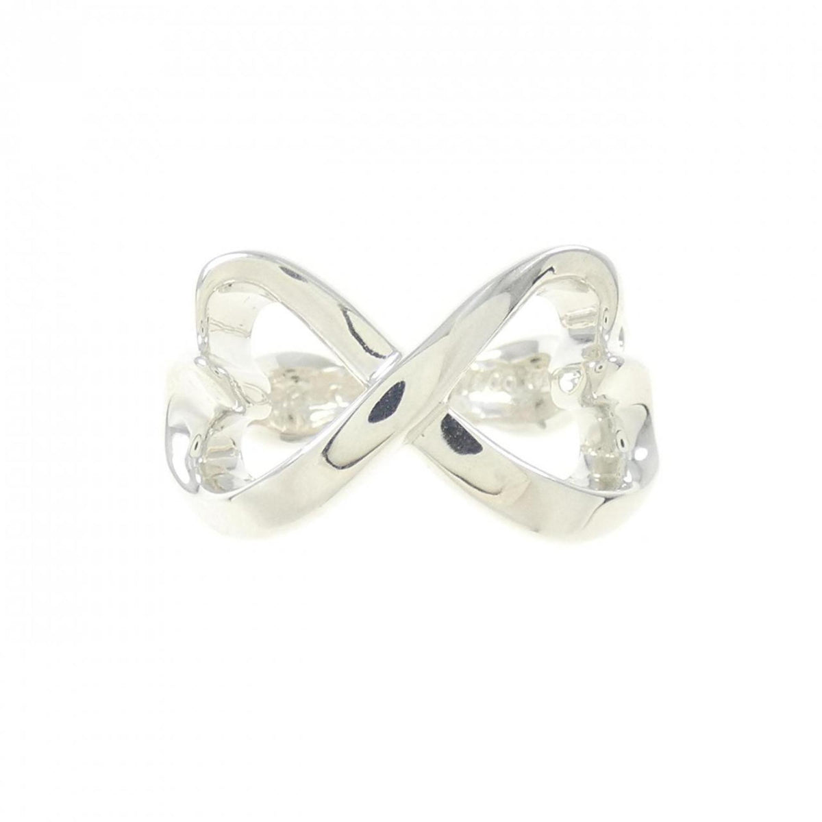 Tiffany Silver 925 Band Ring (Pre-Owned)
