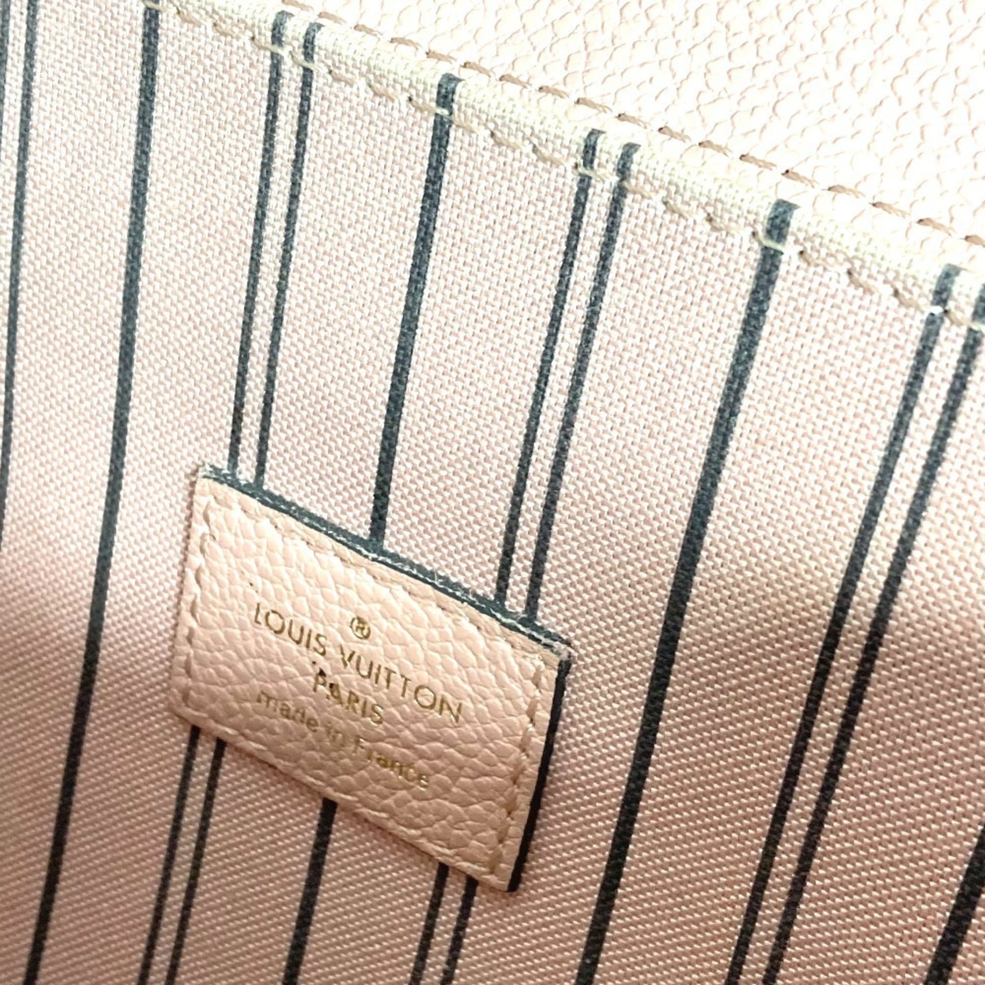 Louis Vuitton Pink Rose Poudre Monogram Empreinte Handbag Shoulder Bag (Pre-Owned)