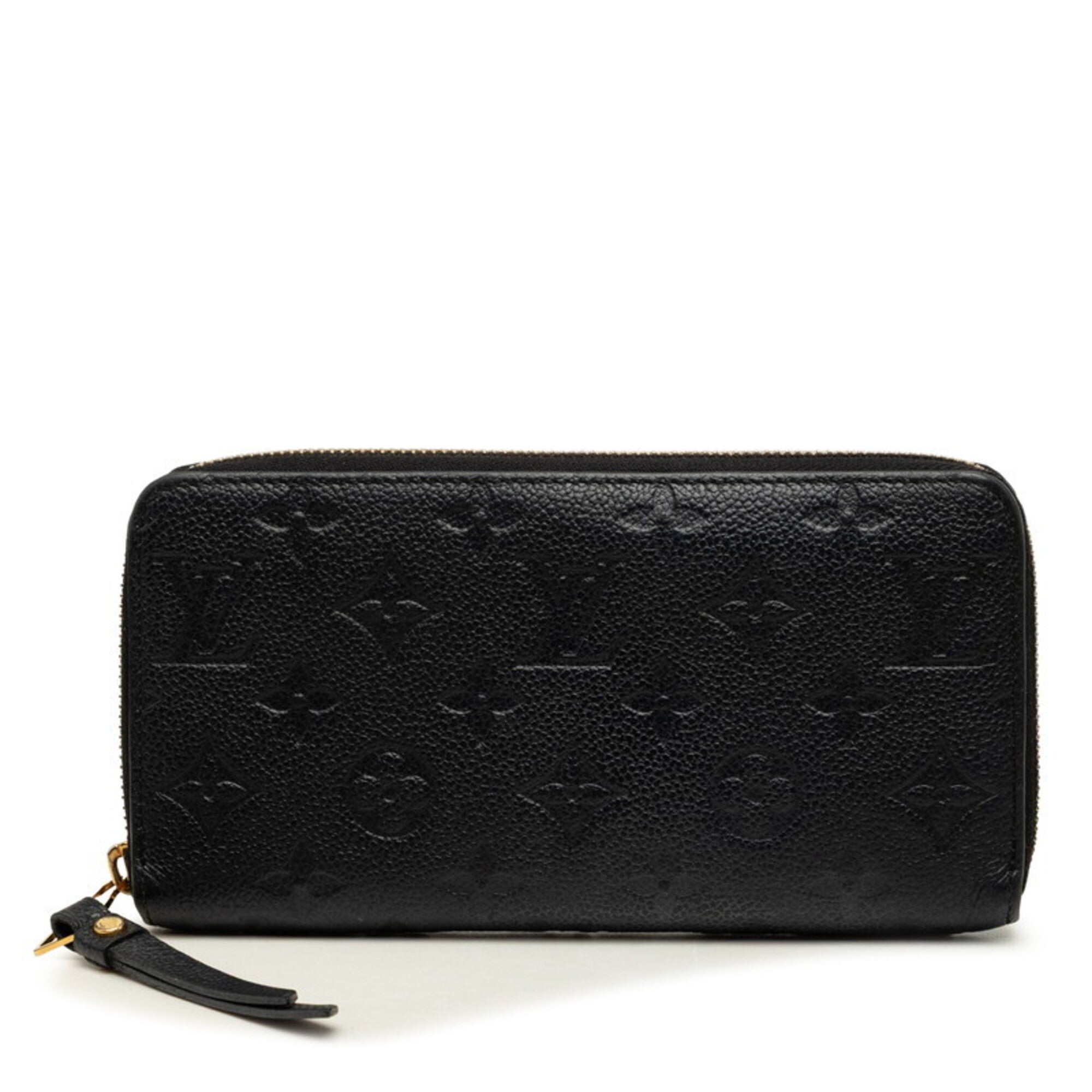 Louis Vuitton Black Monogram Noir Leather Coin Purse/Coin Case (Pre-Owned)