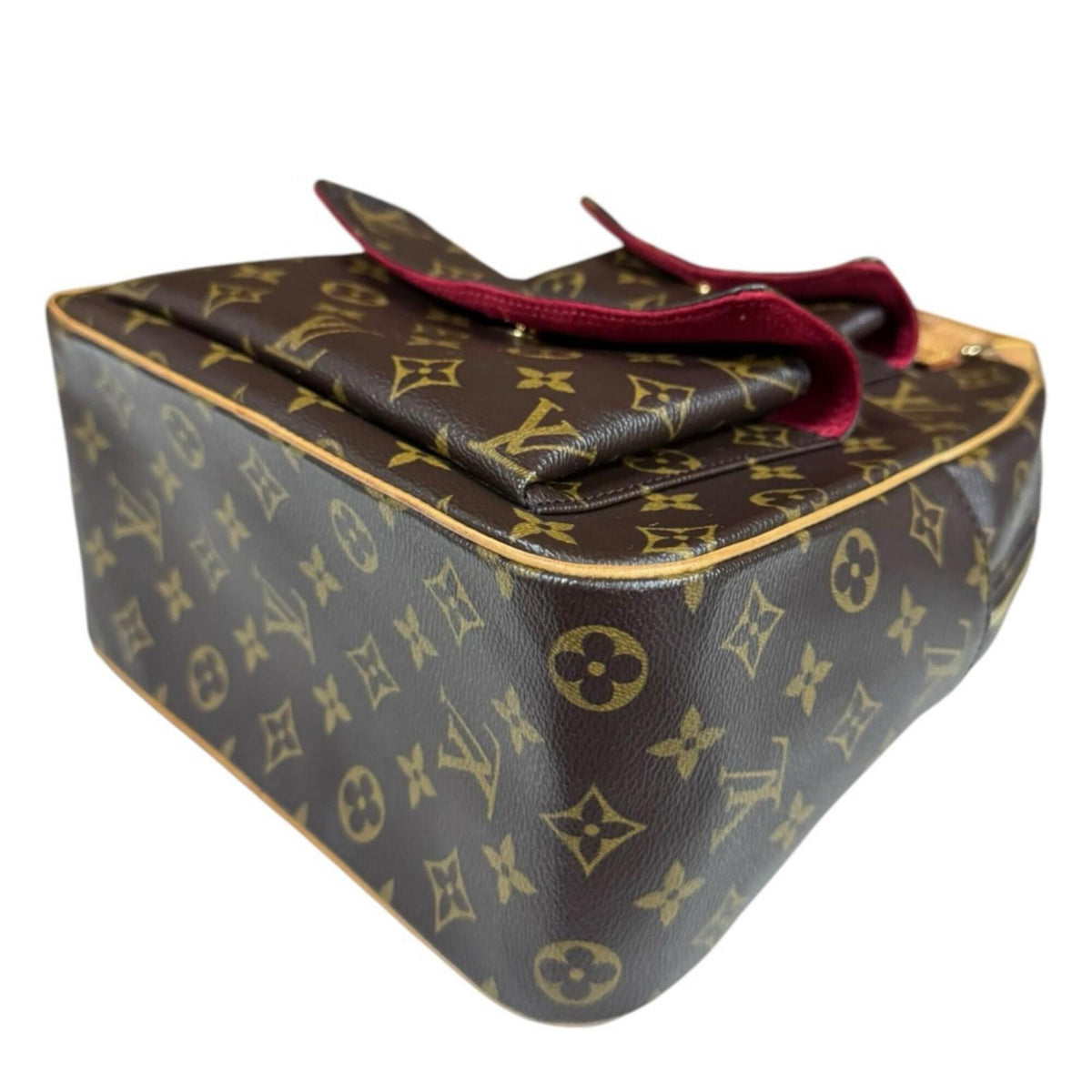 Louis Vuitton Brown Monogram Canvas Handbag (Pre-Owned)