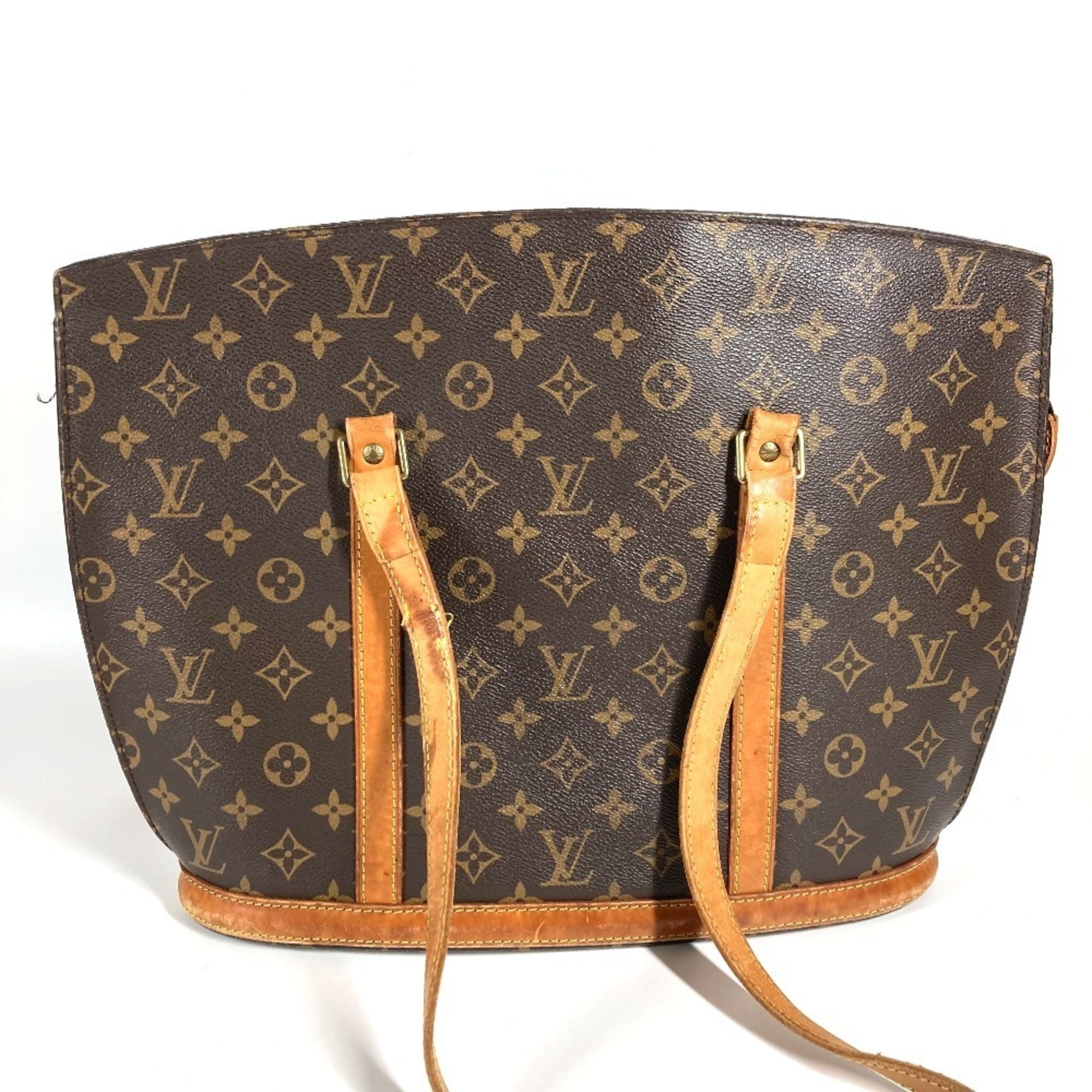 Louis Vuitton Brown Monogram Shoulder Bag Tote Bag (Pre-Owned)