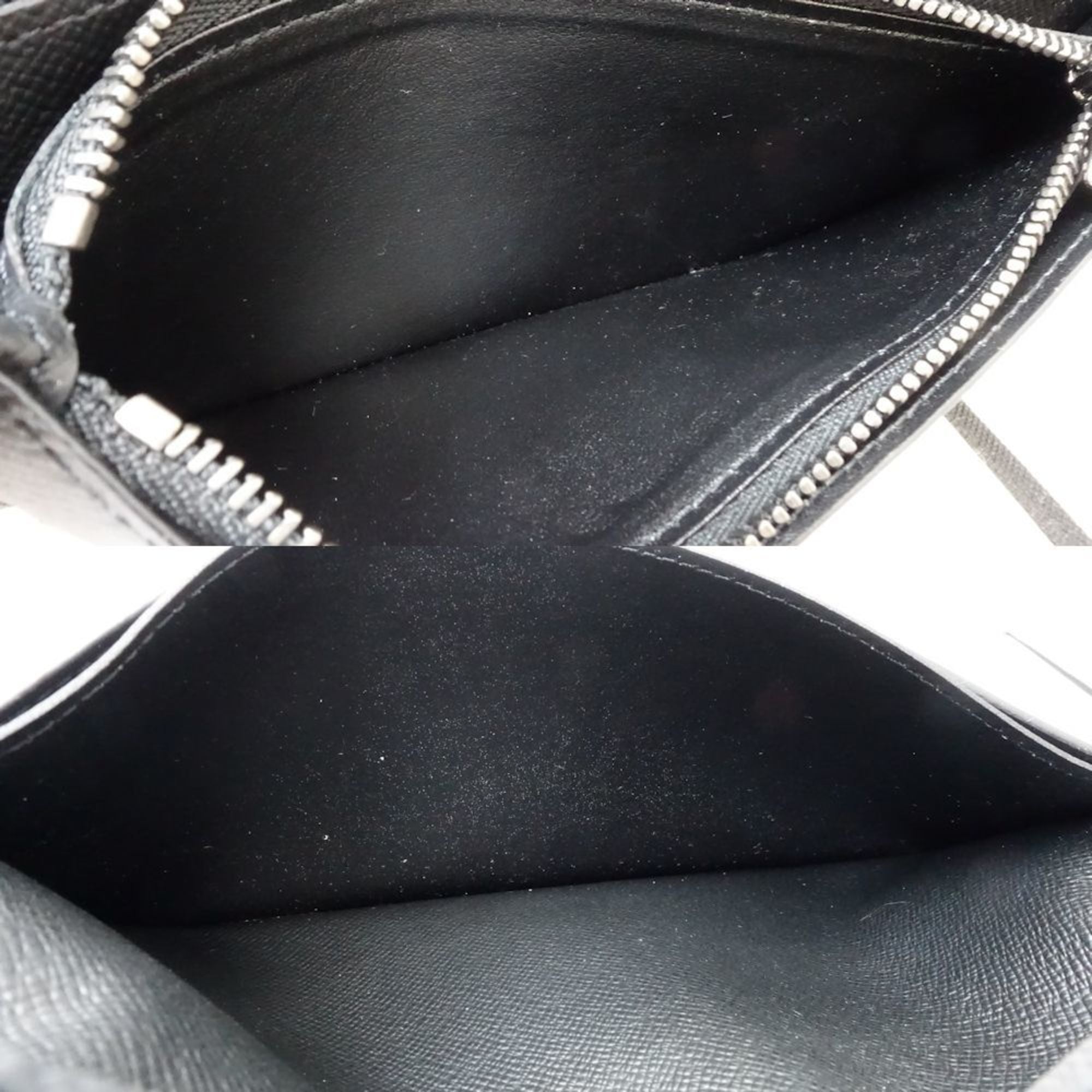 Louis Vuitton Black Monogram Eclipse Monogram Eclipse Long Wallet (Bi-Fold) (Pre-Owned)
