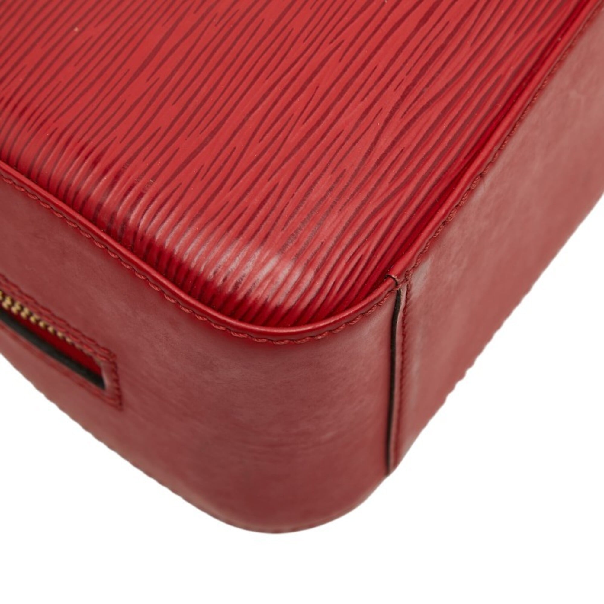 Louis Vuitton Epi Castilian Red Leather Handbag (Pre-Owned)