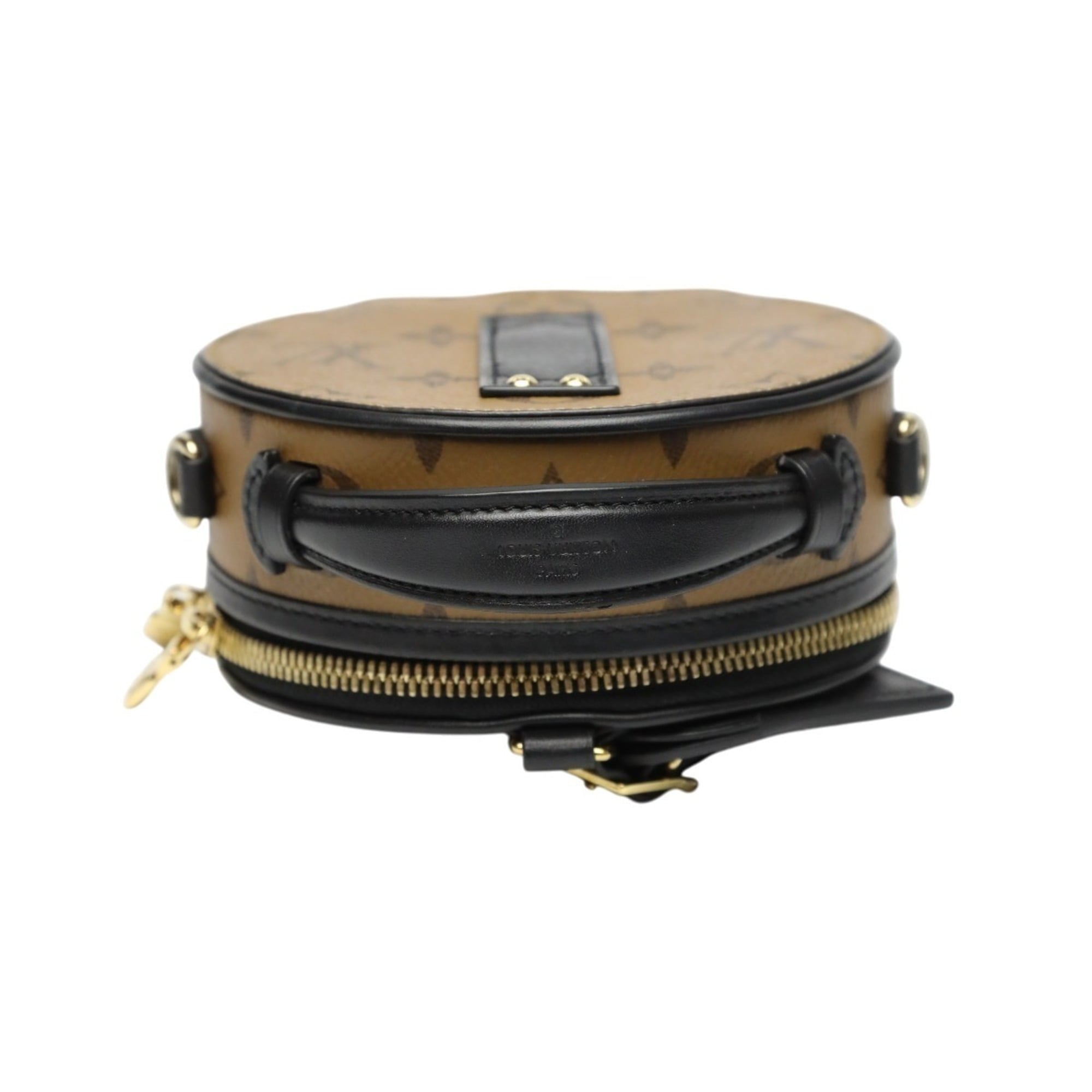 Louis Vuitton Brown Monogram Reverse Monogram Reverse Shoulder Bag (Pre-Owned)