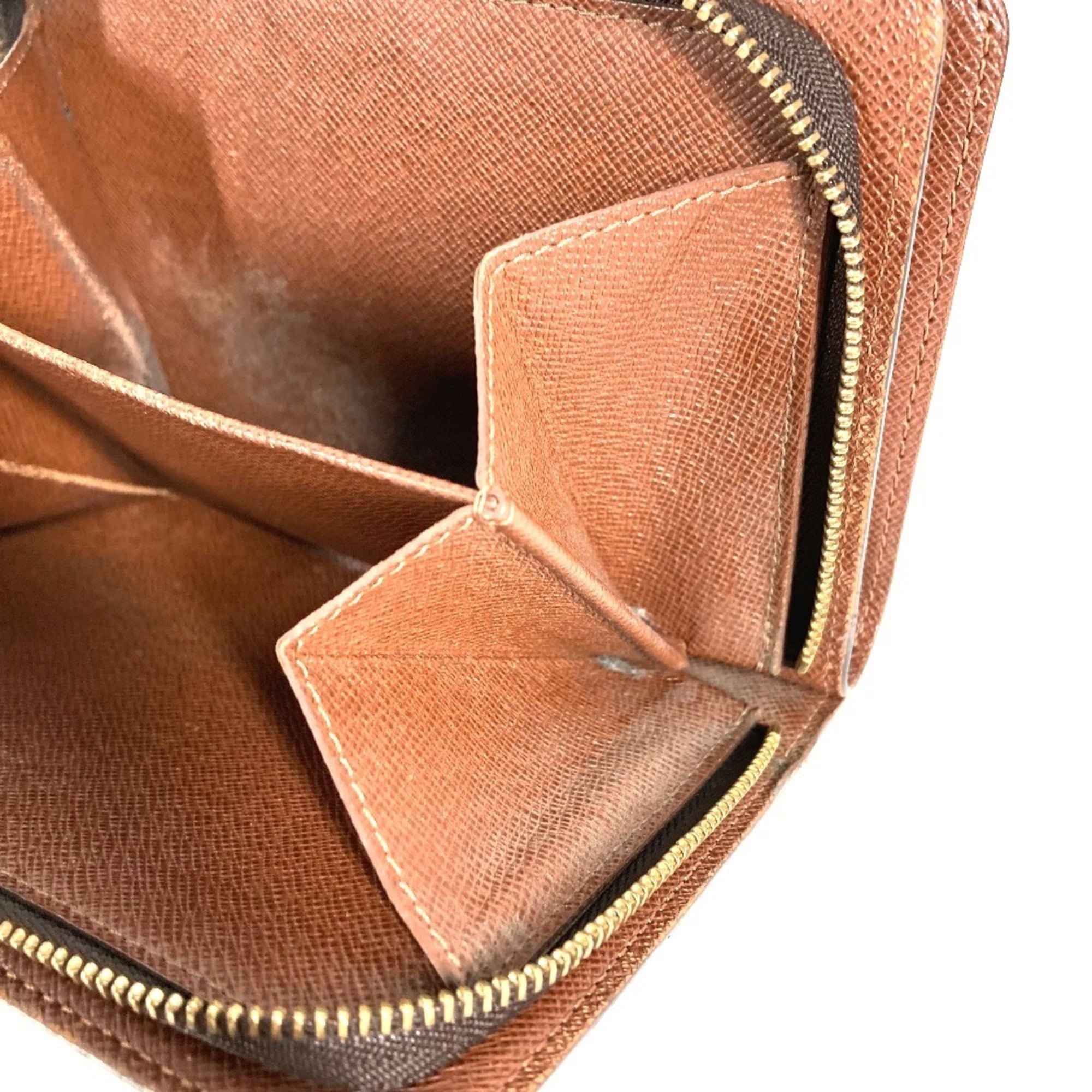 Louis Vuitton Brown Monogram Canvas Wallet (Bi-Fold) (Pre-Owned)