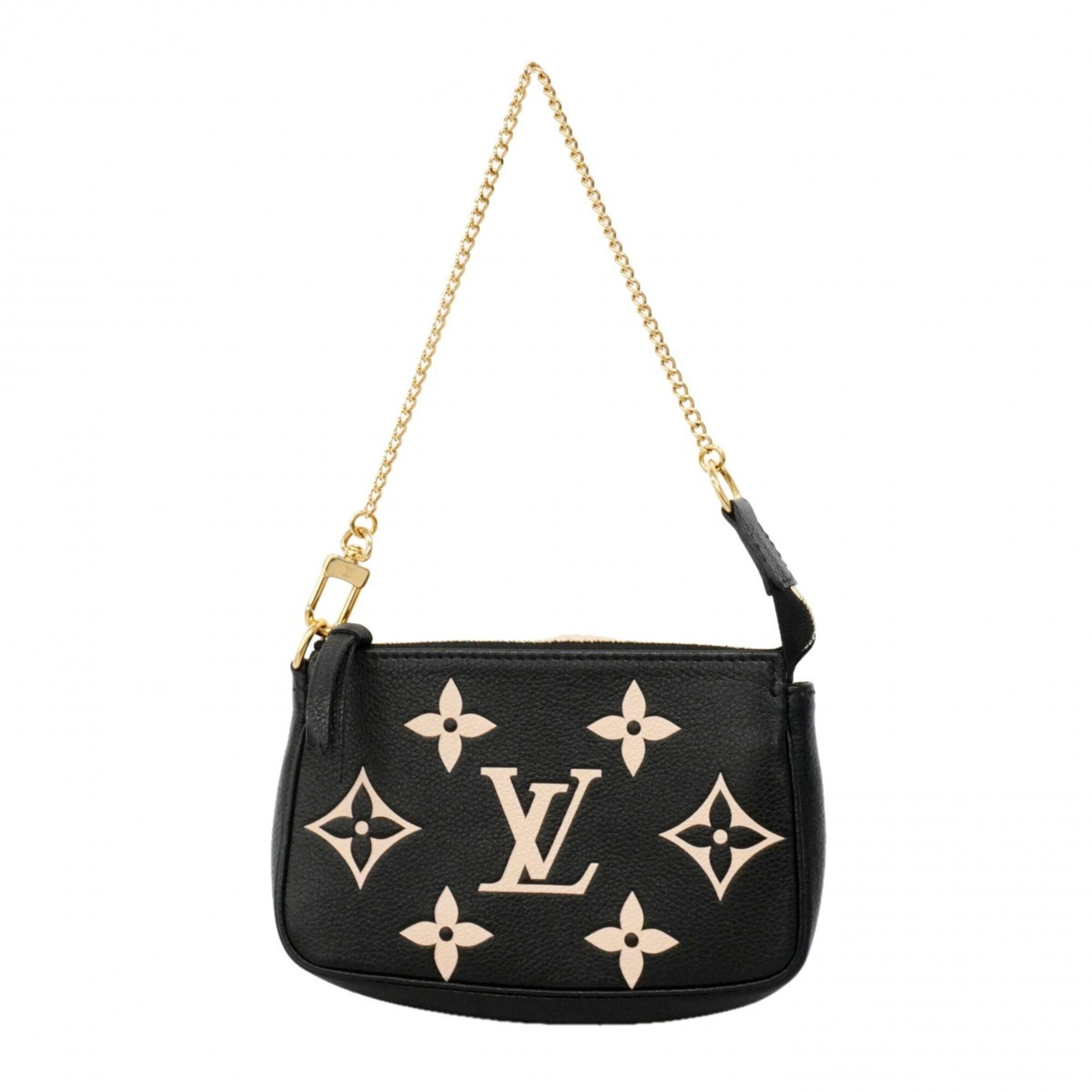 Louis Vuitton Cream Noir Pouch (Pre-Owned)