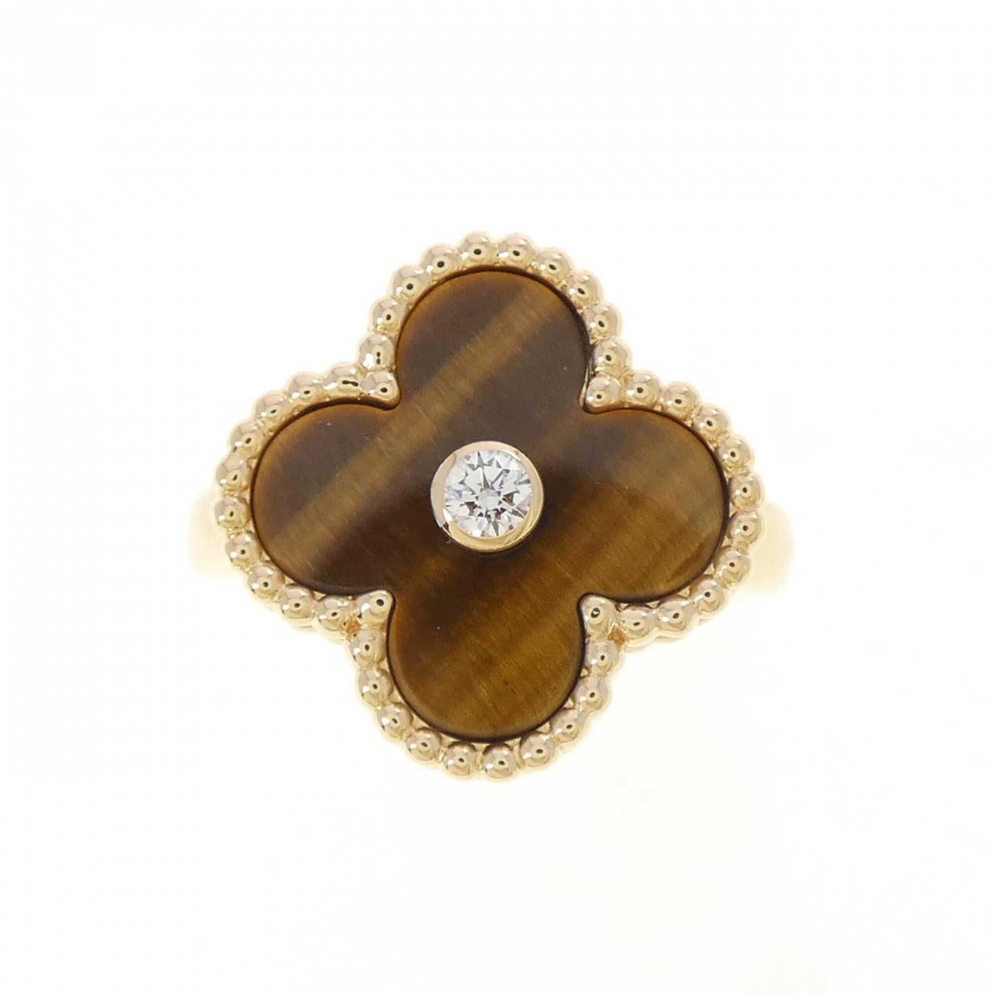 Van Cleef & Arpels Yellow Gold (18K) Band Ring (Pre-Owned)
