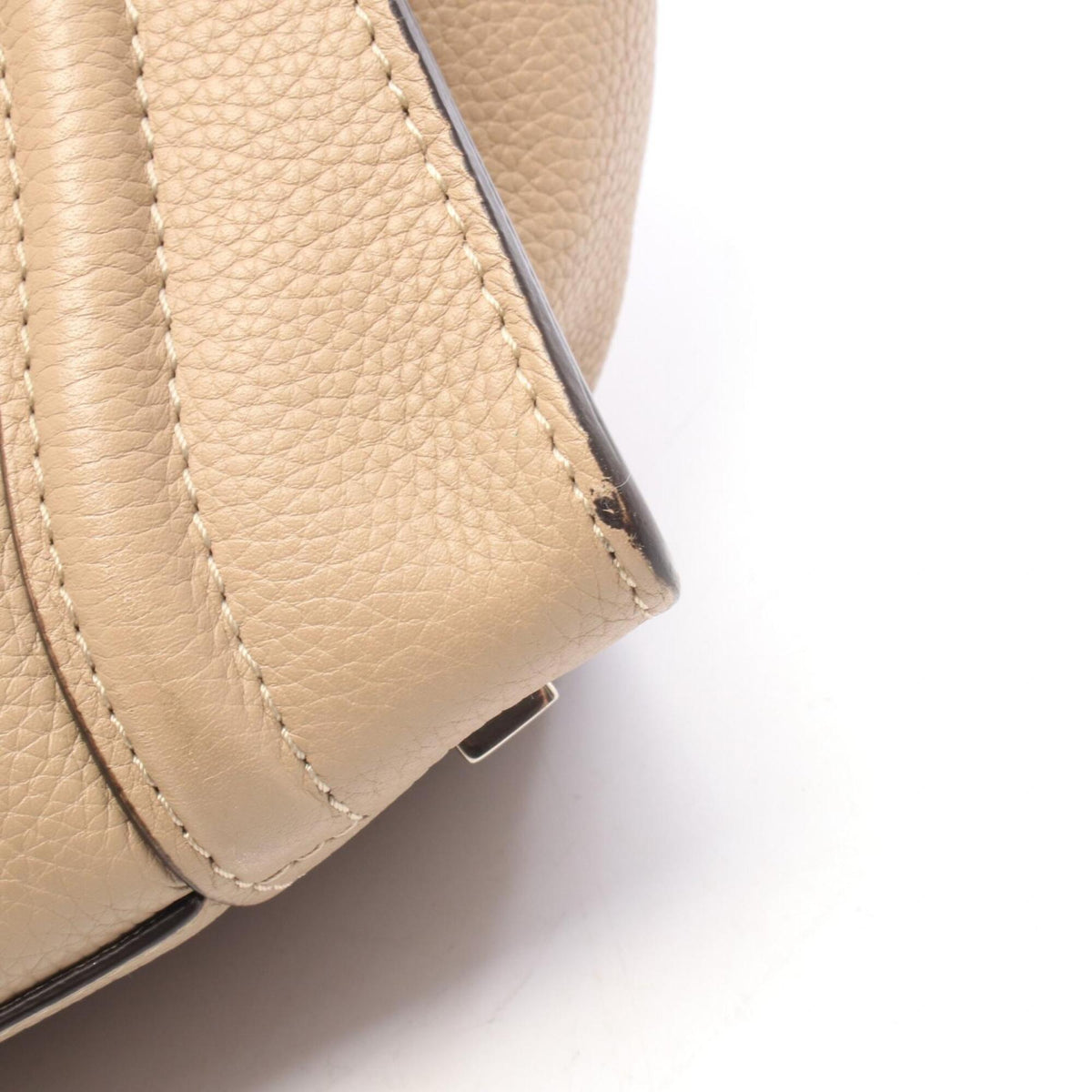 Celine Beige Leather Handbag (Pre-Owned)