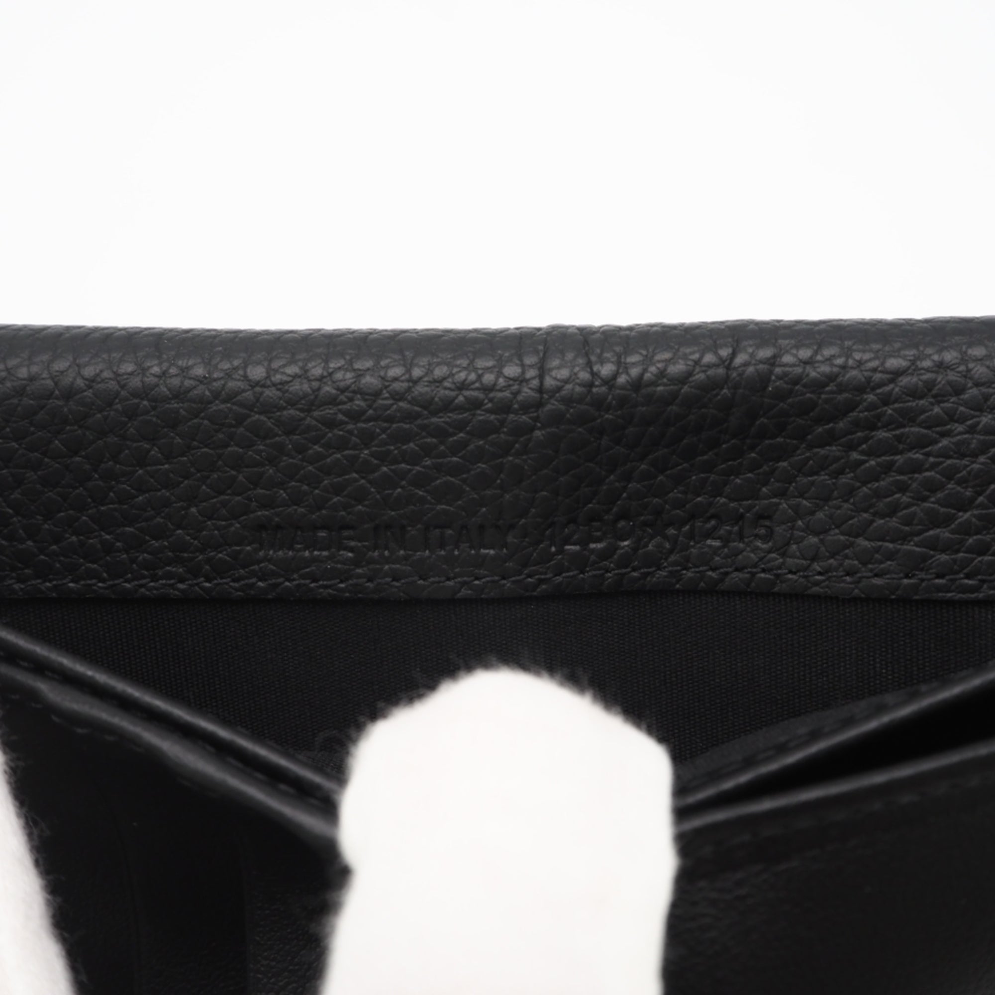 Christian Dior Black Jacquard Long Wallet (Bi-Fold) (Pre-Owned)